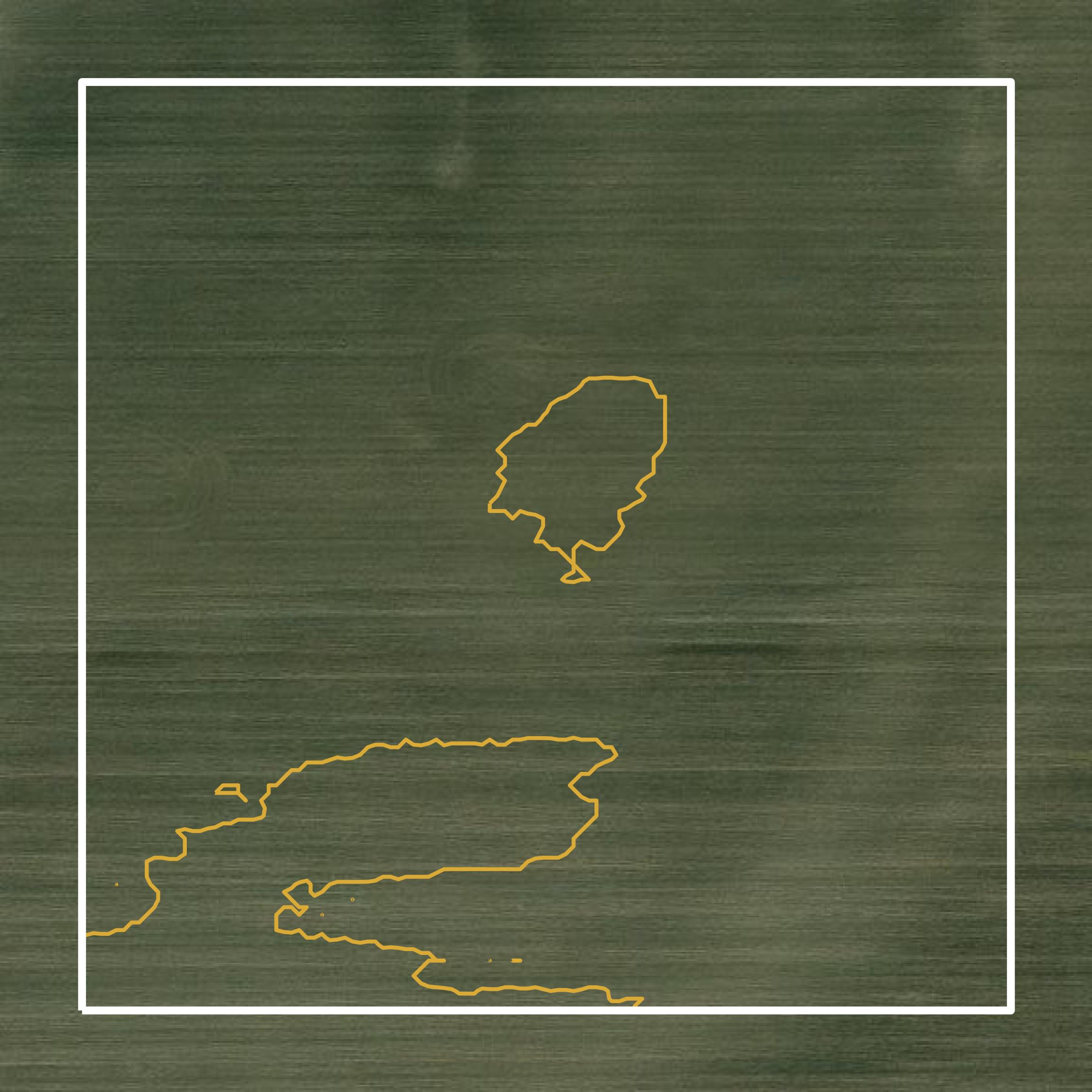 This image shows a contour map in Carroll County created using GIS data in Equator.