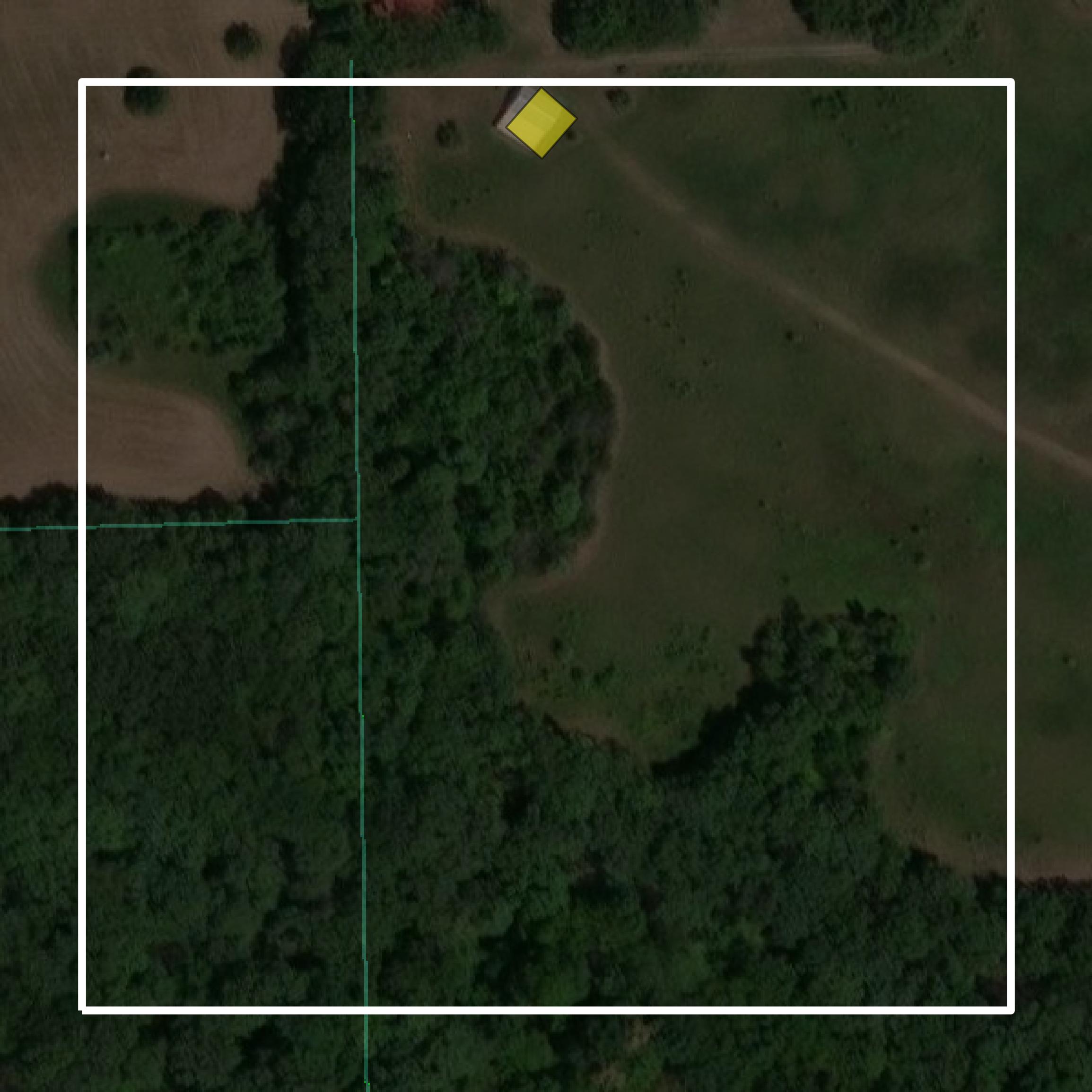 This image shows parcel and building data in Carroll County created using GIS data in Equator.