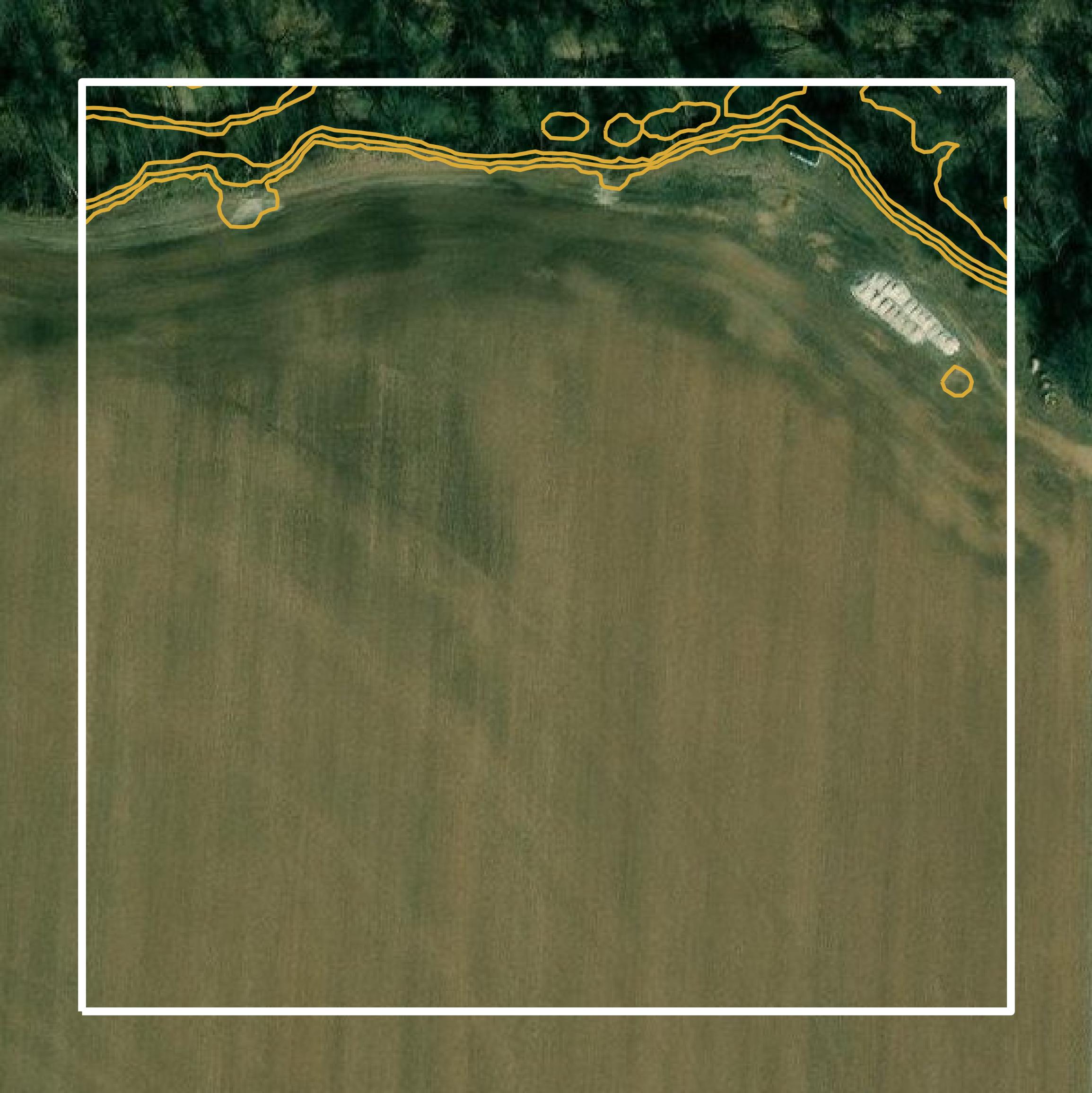 This image shows a contour map in Clark County created using GIS data in Equator.