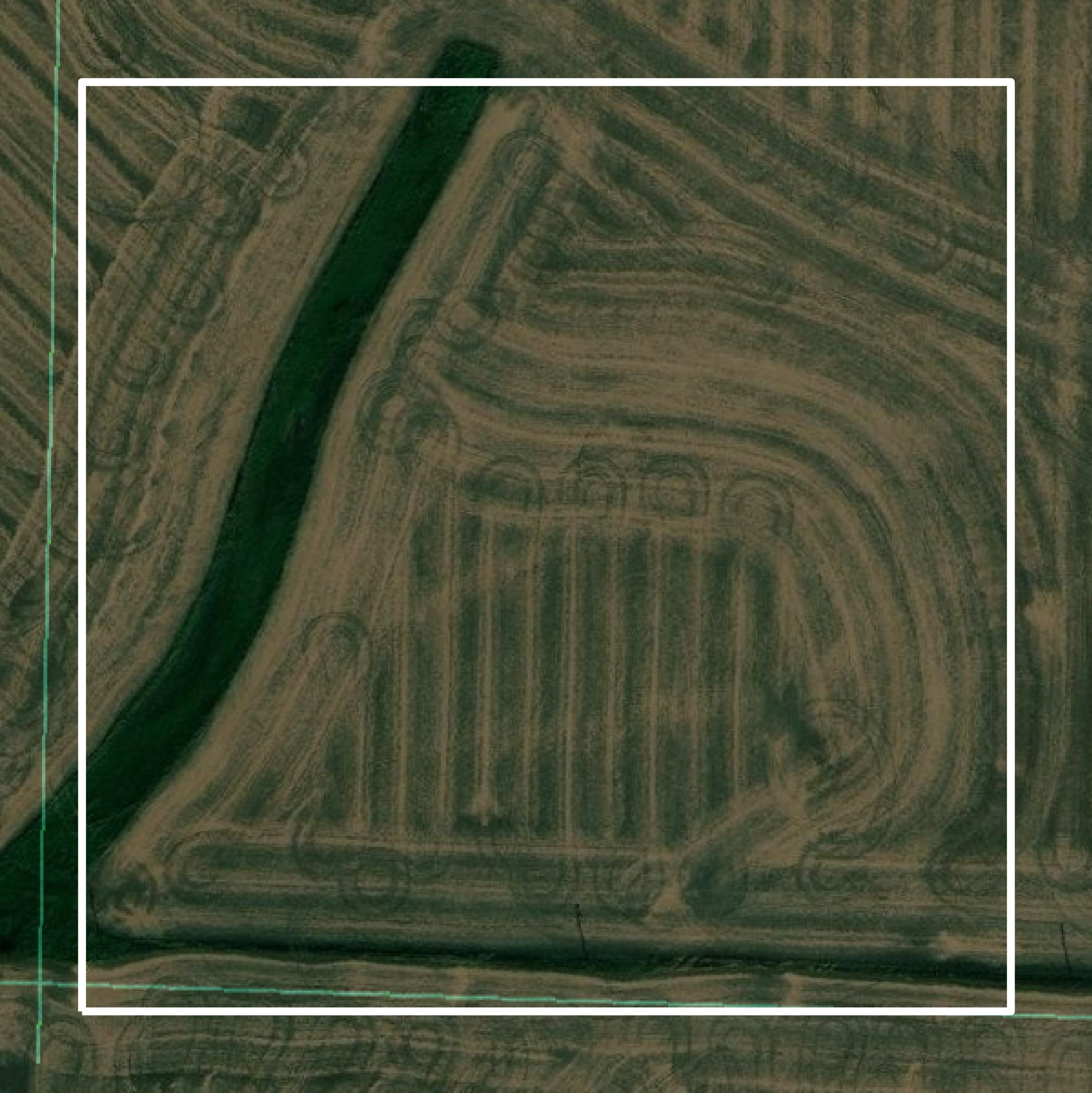 This image shows parcel and building data in Clark County created using GIS data in Equator.