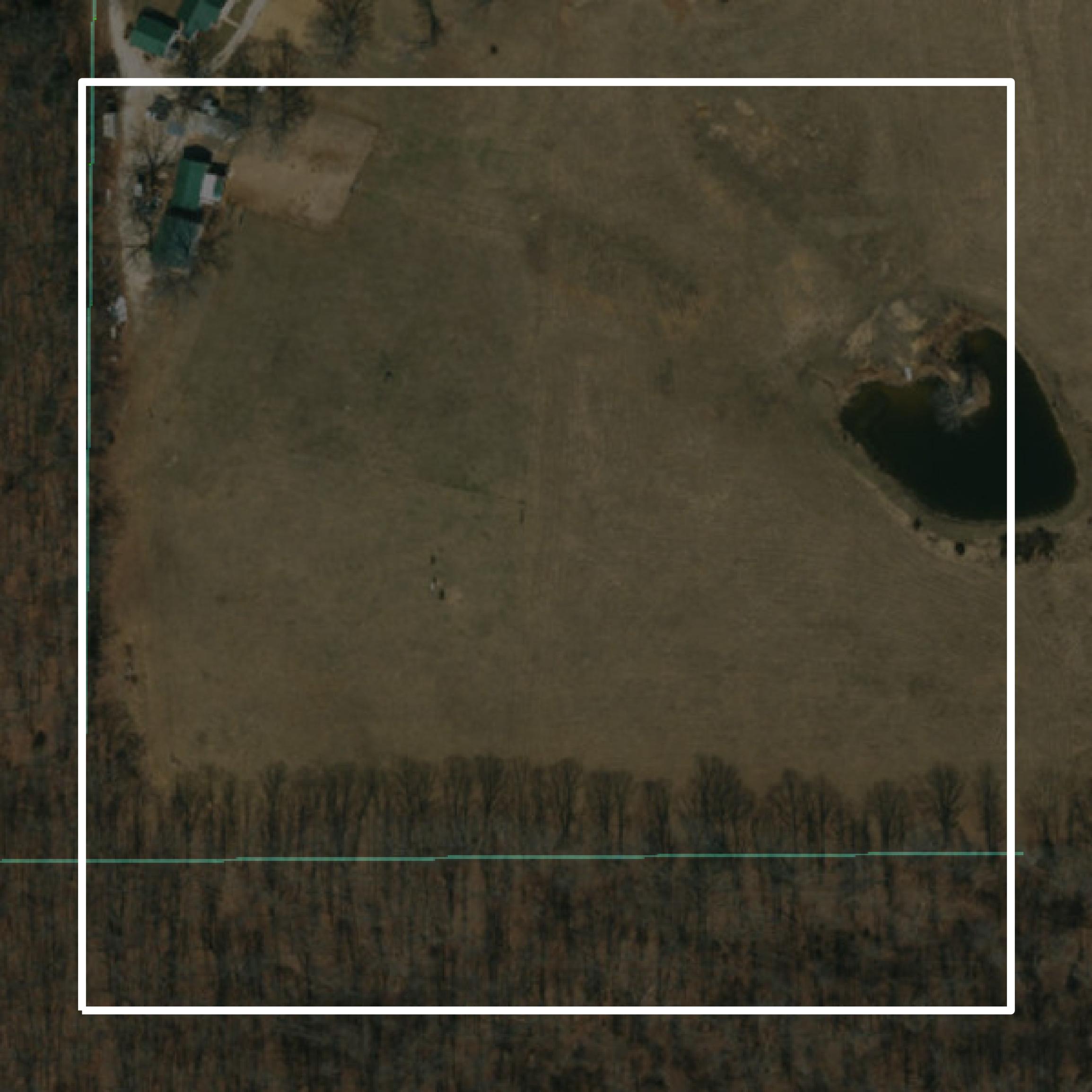 This image shows parcel and building data in Crawford County created using GIS data in Equator.