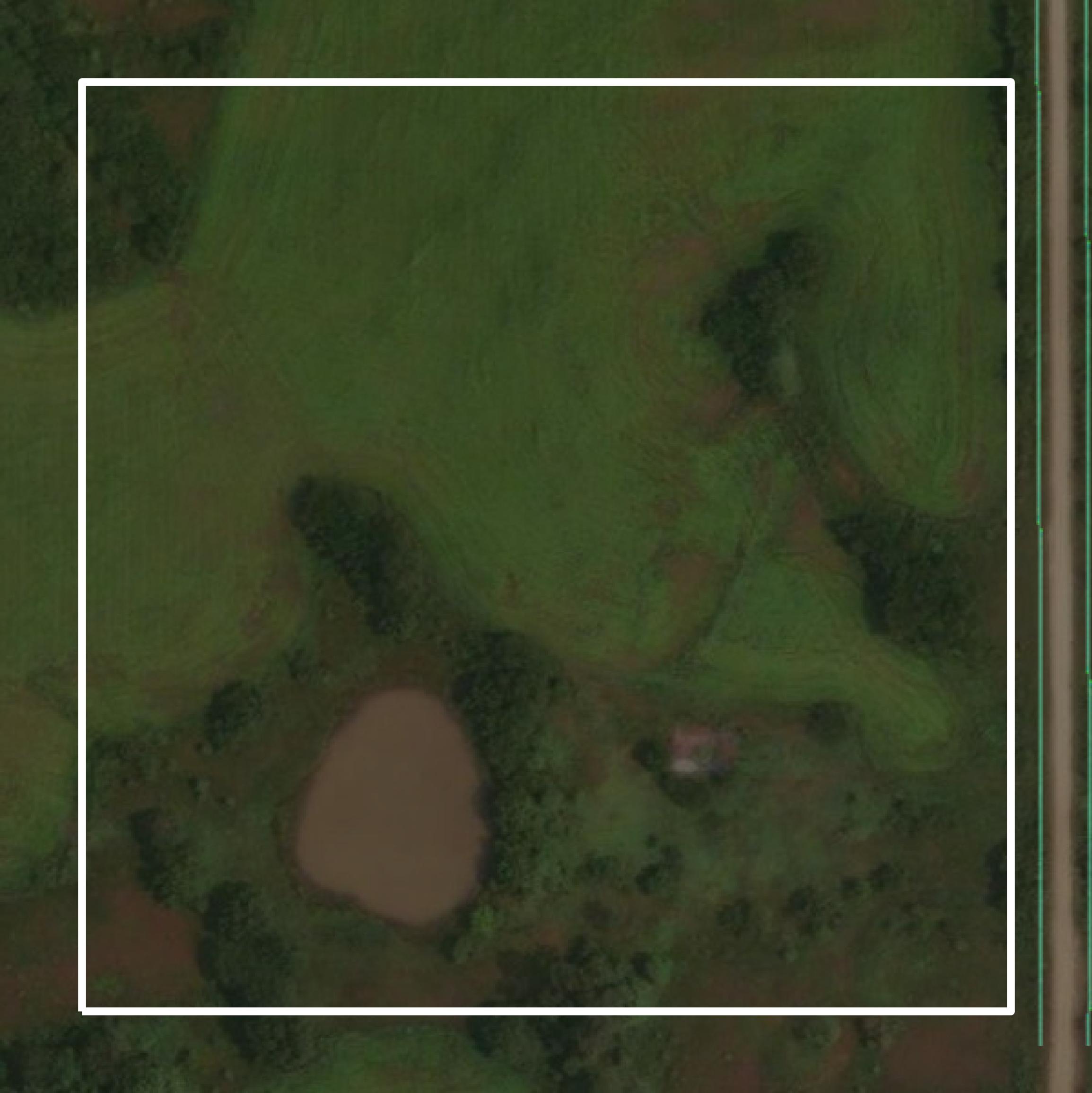 This image shows parcel and building data in Daviess County created using GIS data in Equator.