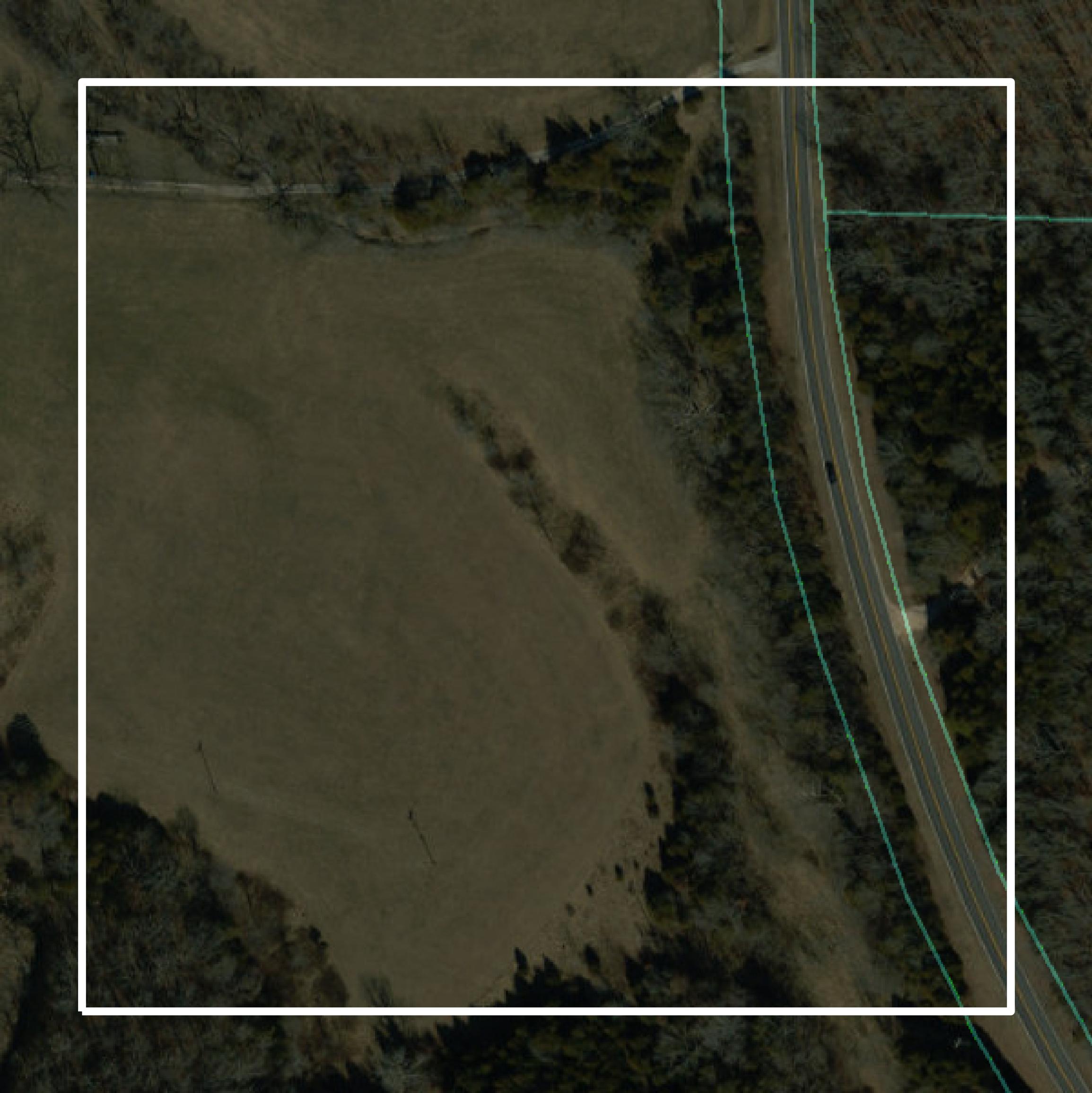 This image shows parcel and building data in Douglas County created using GIS data in Equator.