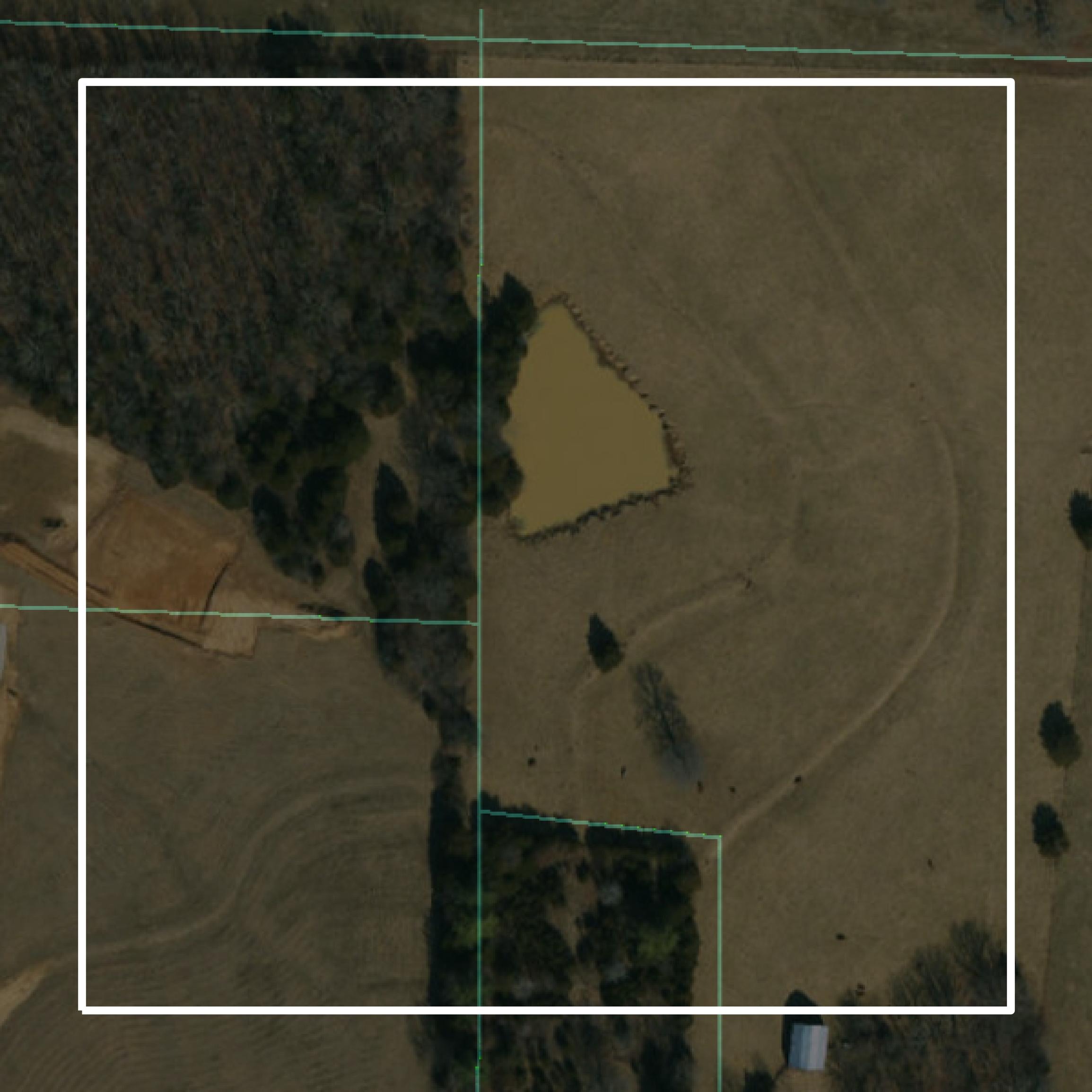 This image shows parcel and building data in Franklin County created using GIS data in Equator.