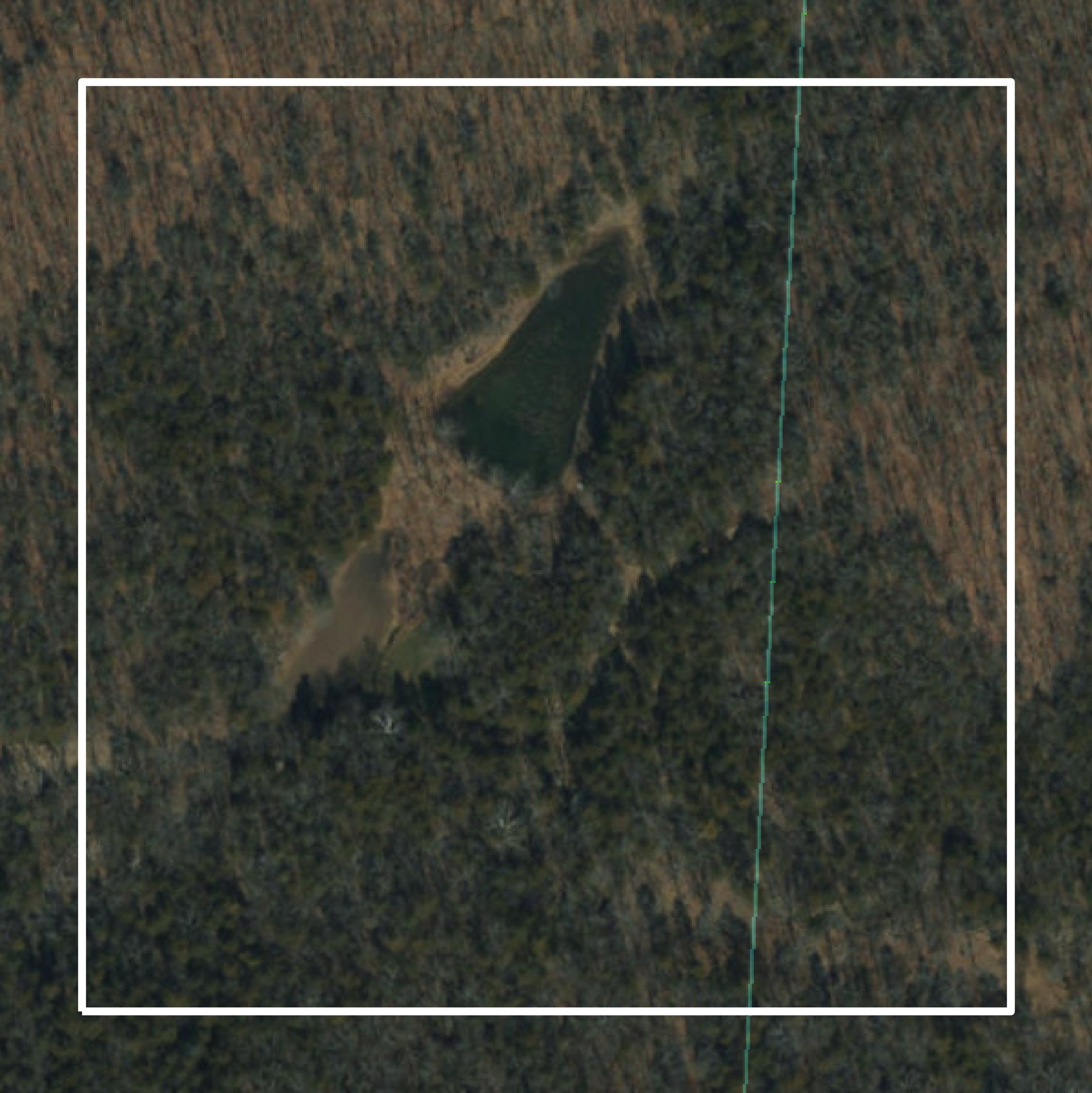 This image shows parcel and building data in Hickory County created using GIS data in Equator.
