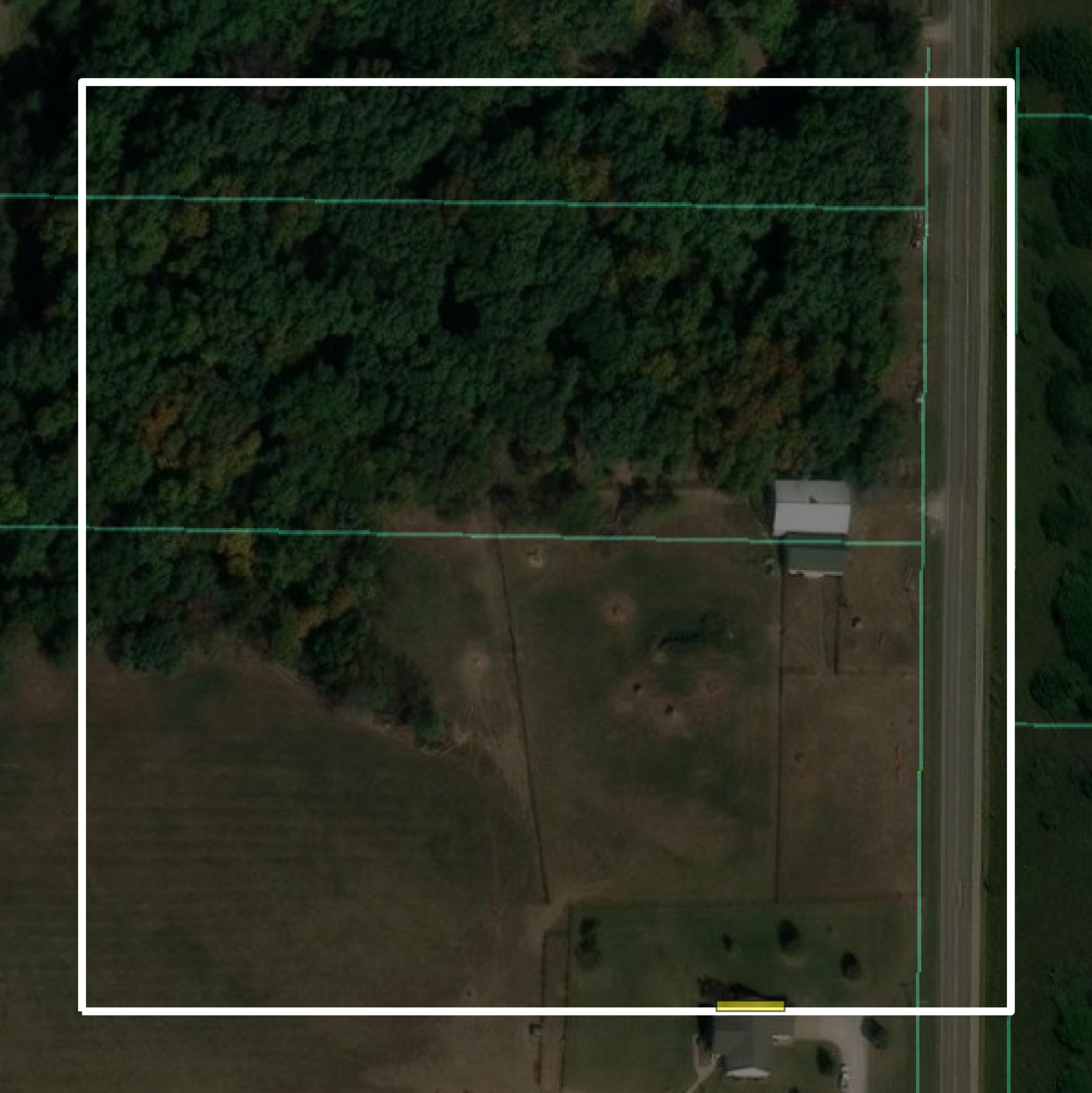 This image shows parcel and building data in Knox County created using GIS data in Equator.