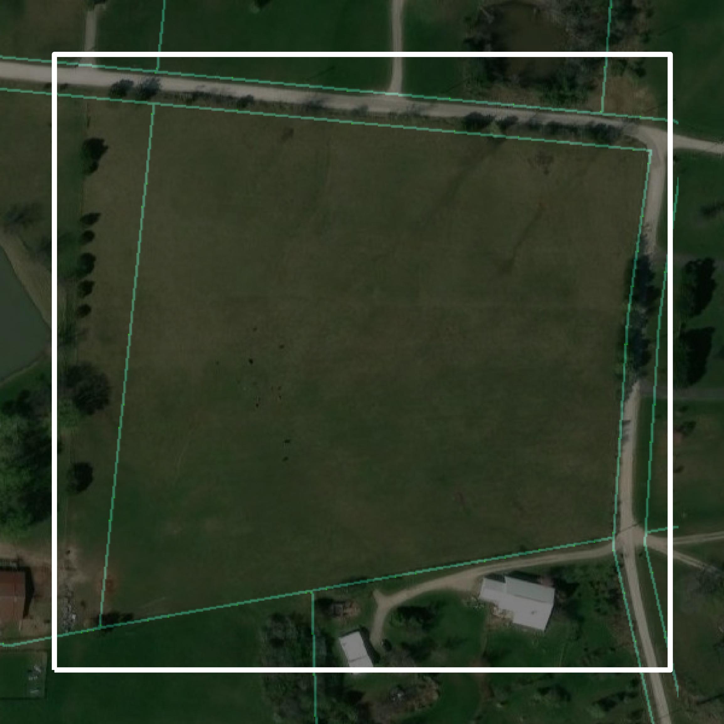 This image shows parcel and building data in Lincoln County created using GIS data in Equator.