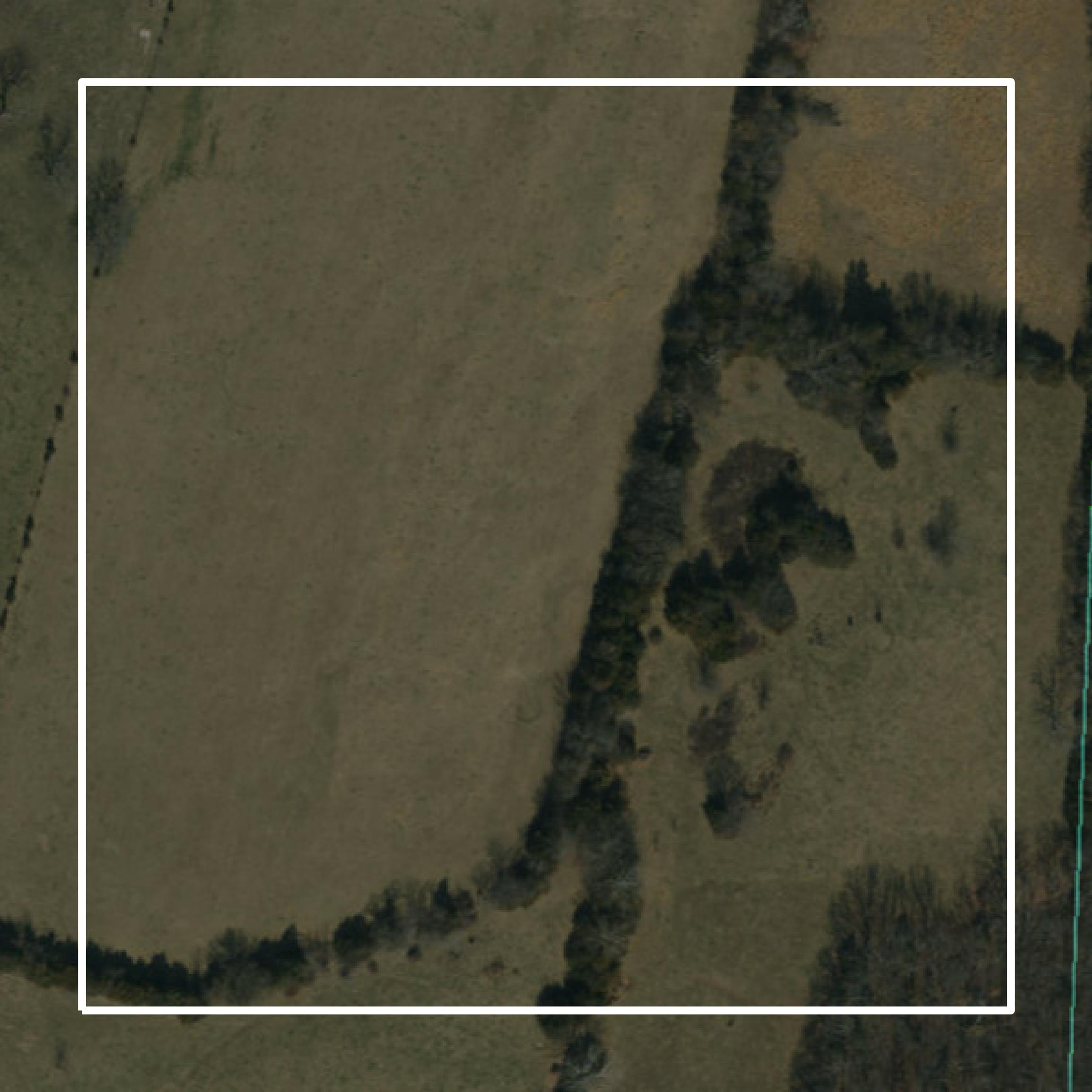 This image shows parcel and building data in Miller County created using GIS data in Equator.