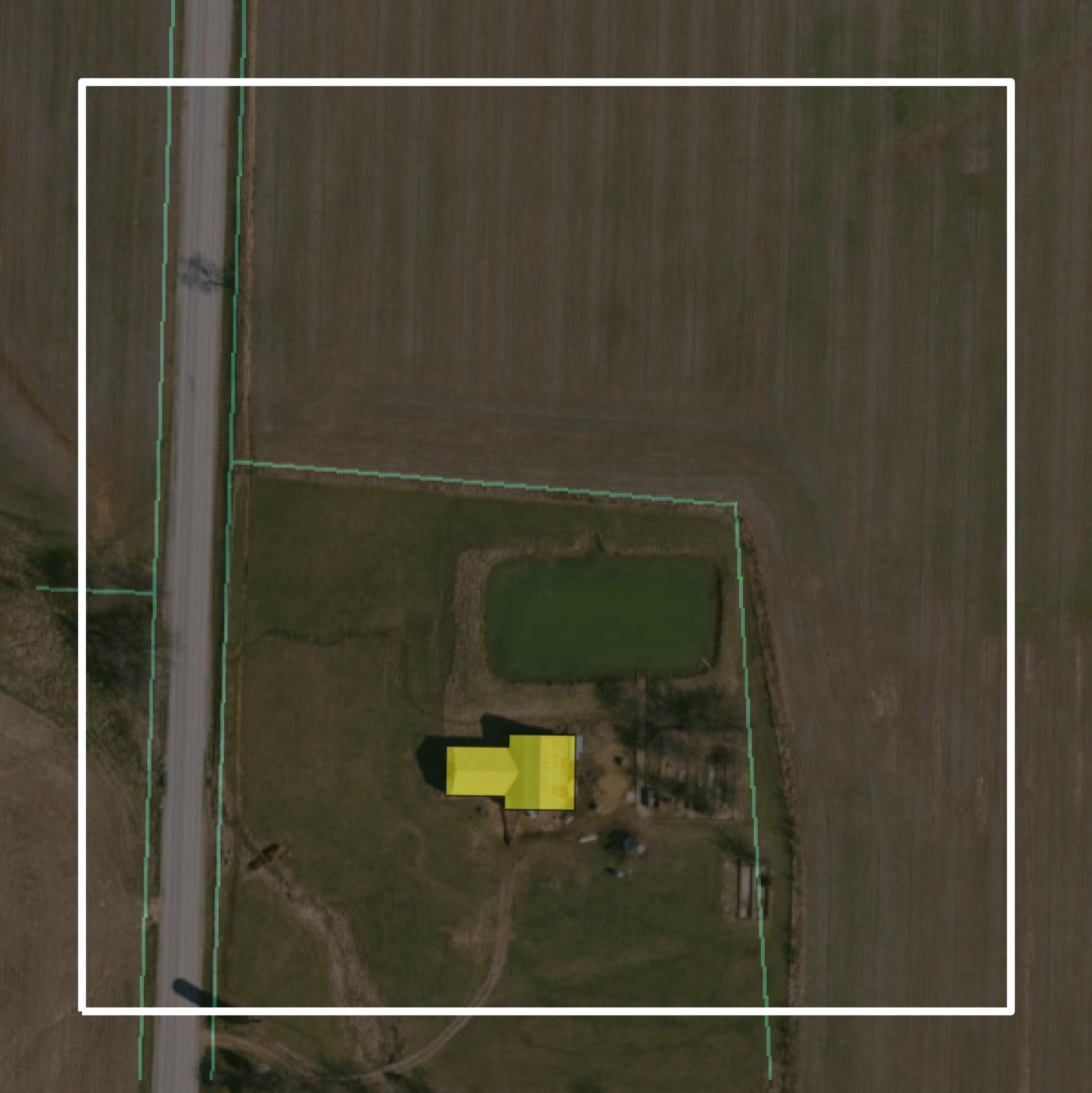 This image shows parcel and building data in Montgomery County created using GIS data in Equator.
