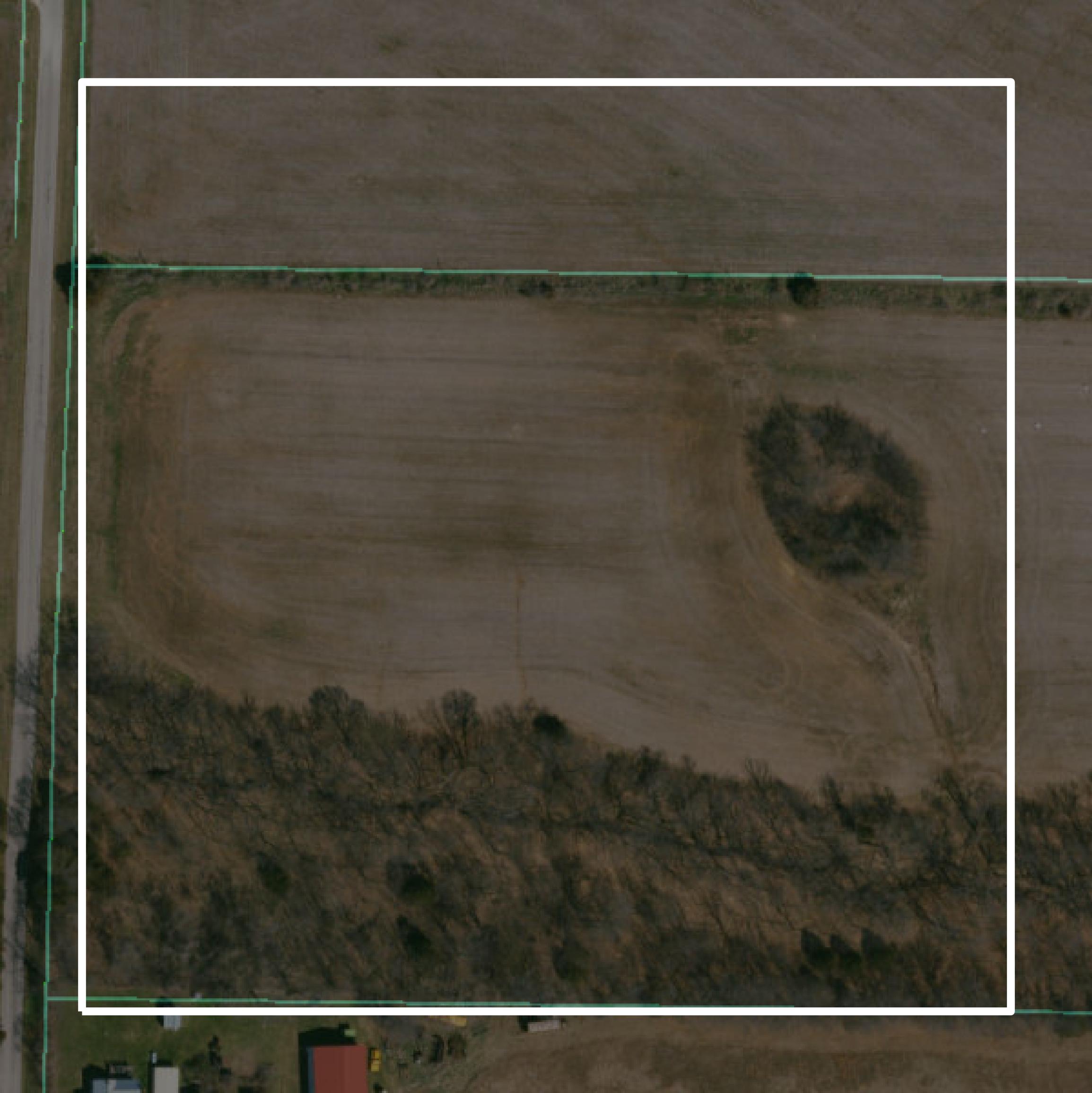 This image shows parcel and building data in Pike County created using GIS data in Equator.