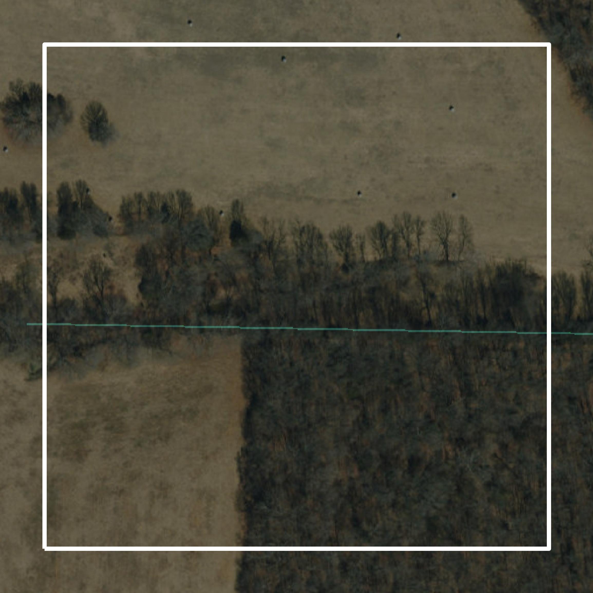 This image shows parcel and building data in Stone County created using GIS data in Equator.