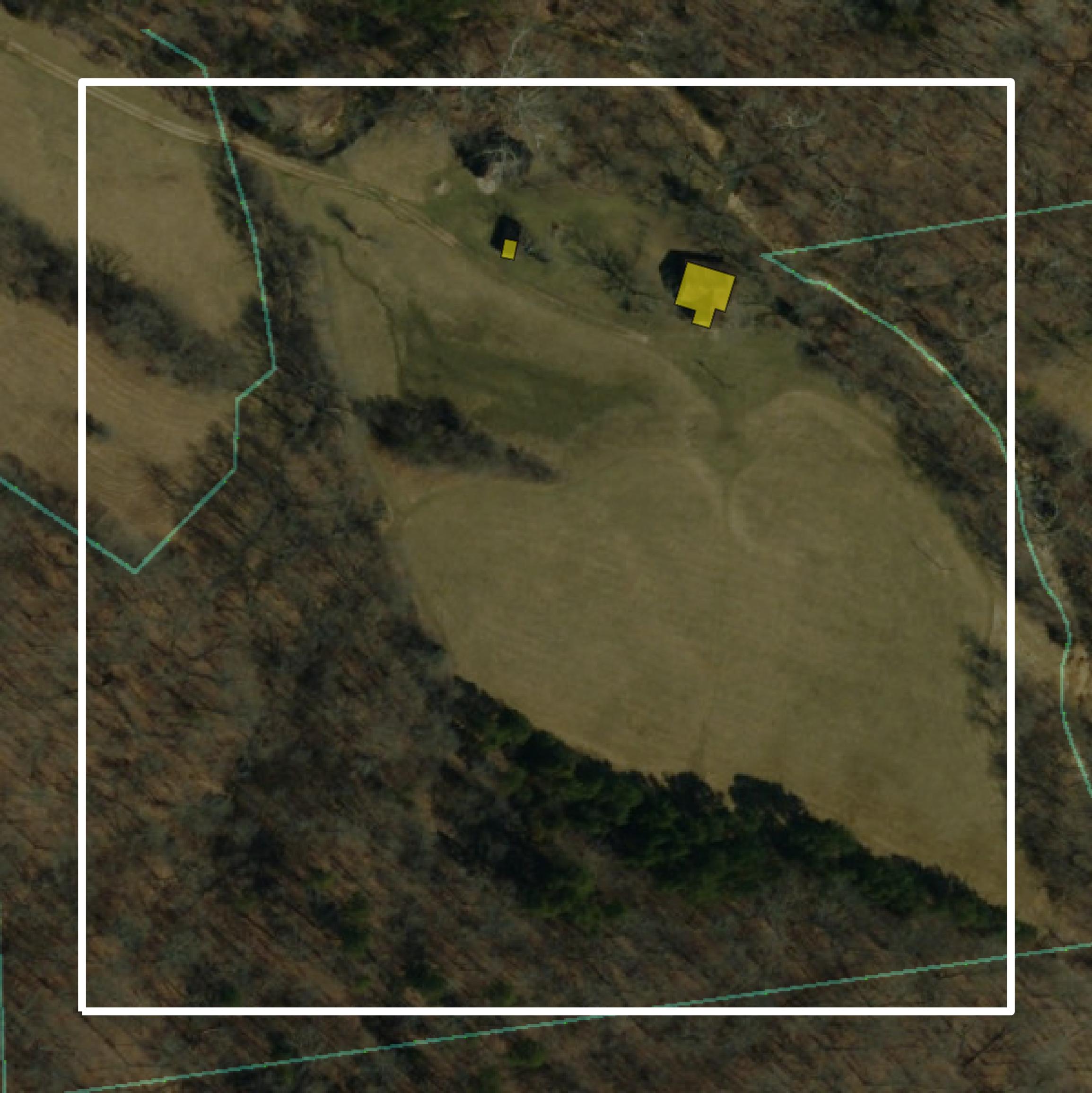 This image shows parcel and building data in Washington County created using GIS data in Equator.