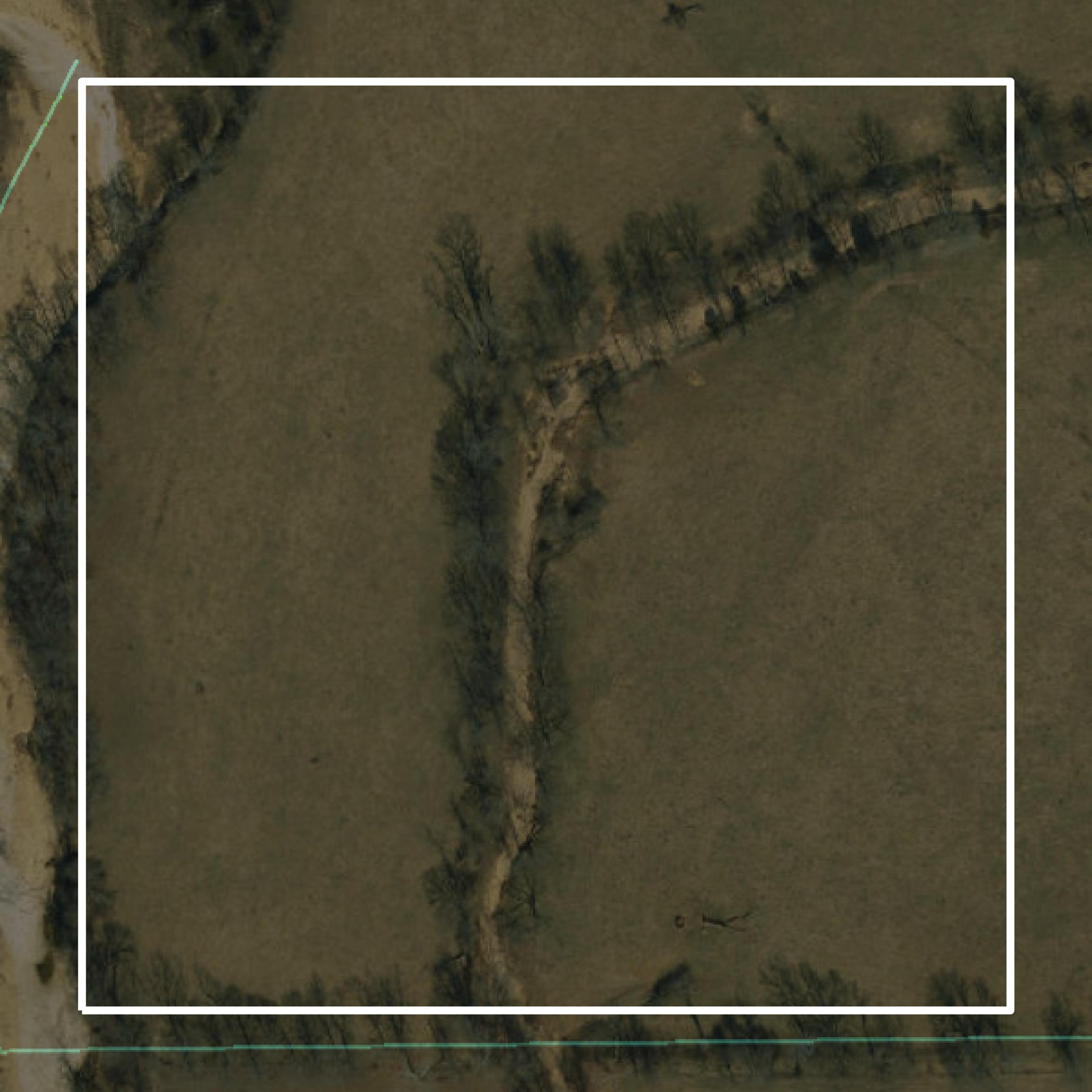 This image shows parcel and building data in Wayne County created using GIS data in Equator.