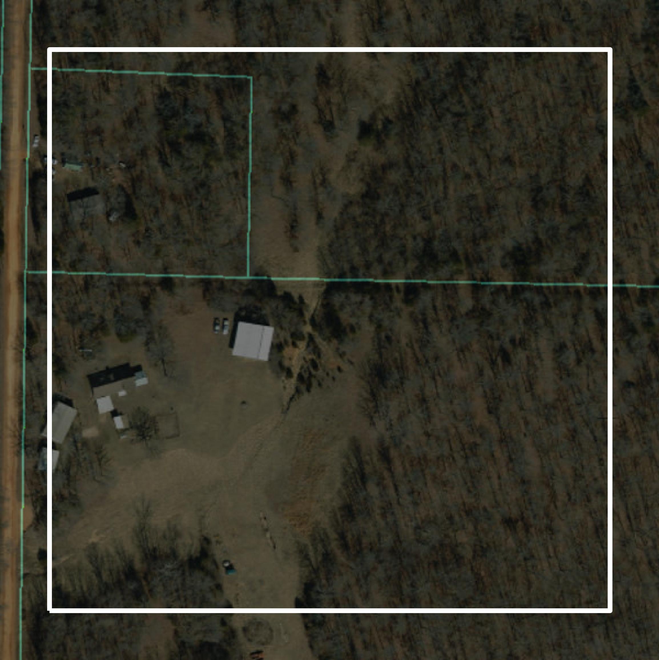 This image shows parcel and building data in Wright County created using GIS data in Equator.