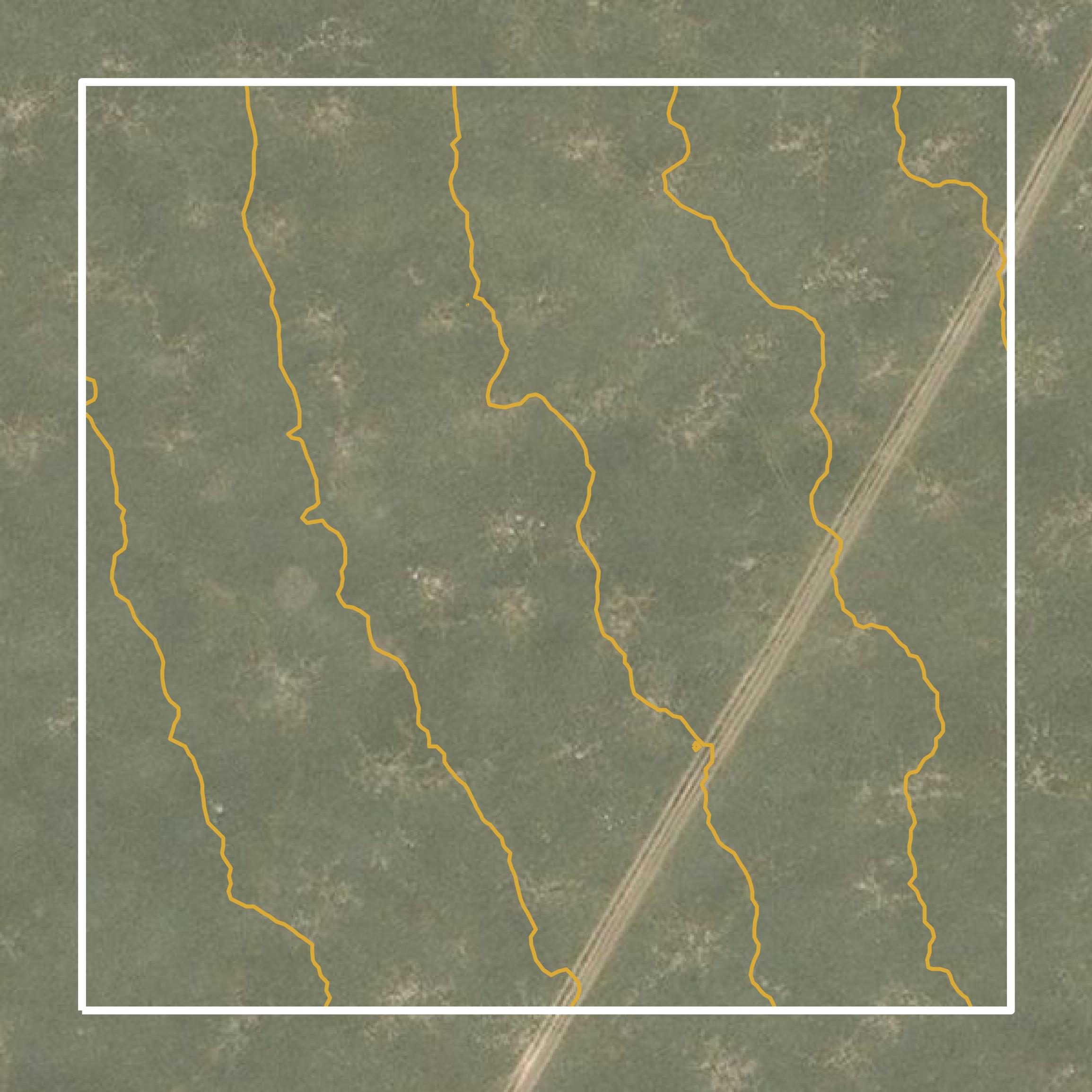 This image shows a contour map in Beaverhead County created using GIS data in Equator.