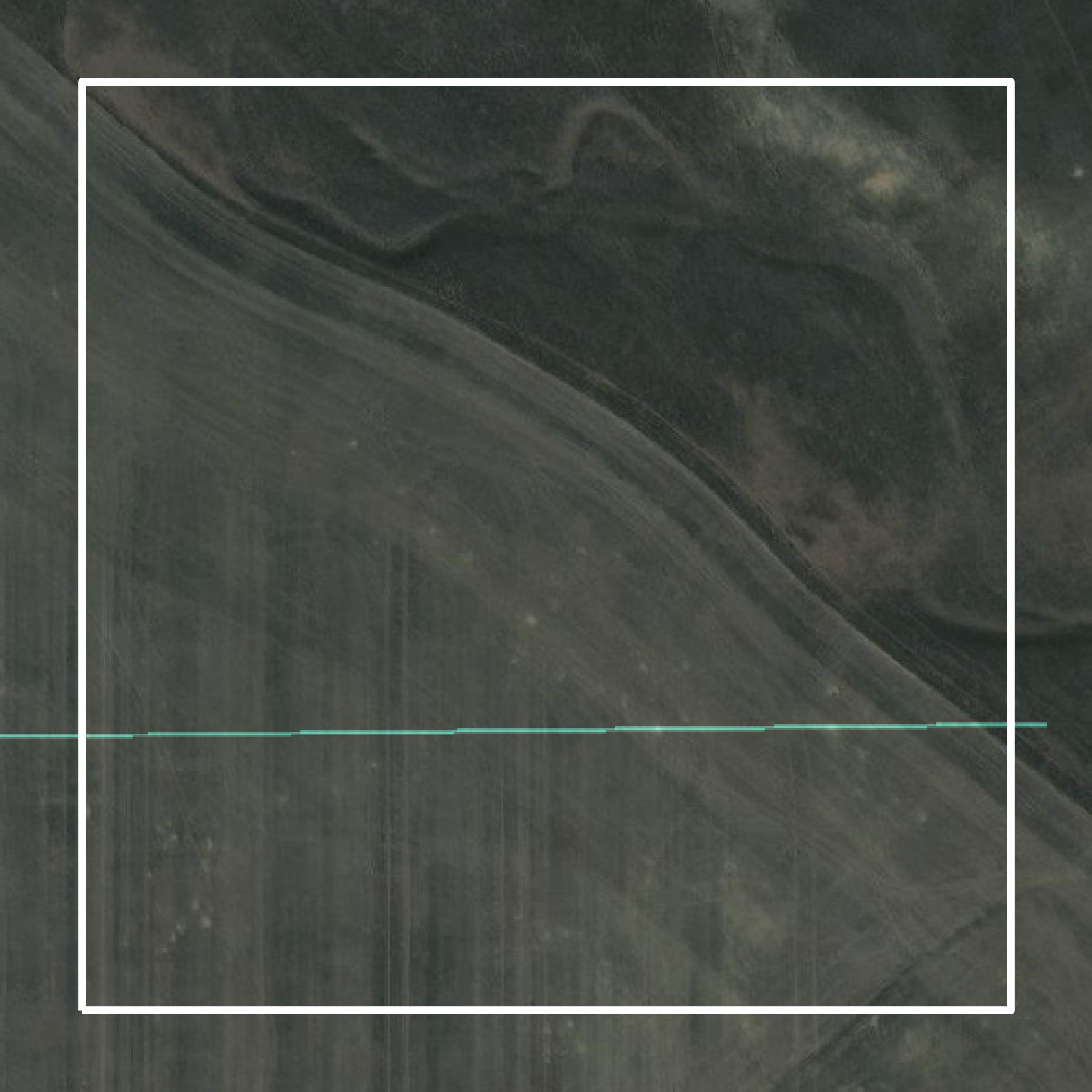 This image shows parcel and building data in Chouteau County created using GIS data in Equator.