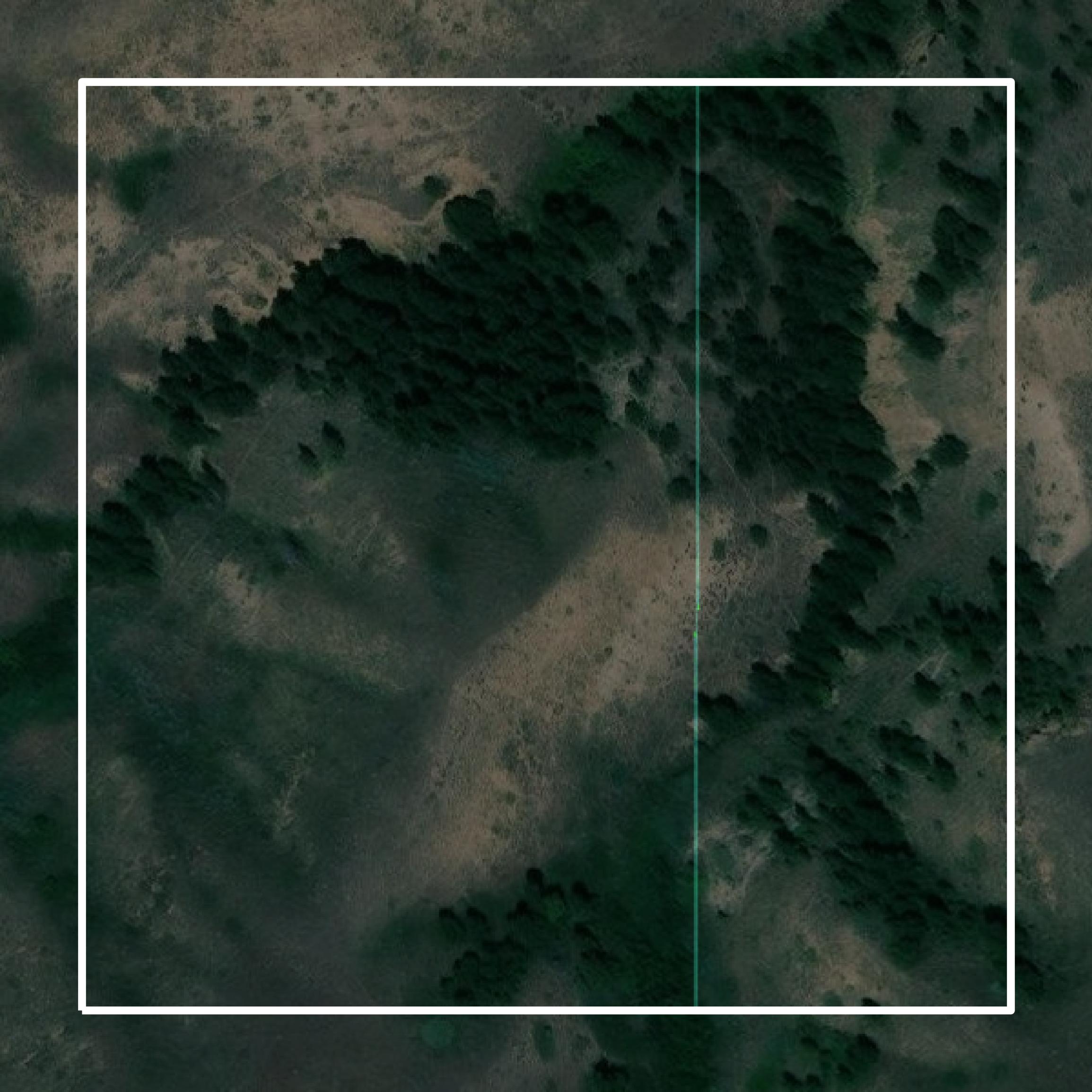 This image shows parcel and building data in Chouteau County created using GIS data in Equator.
