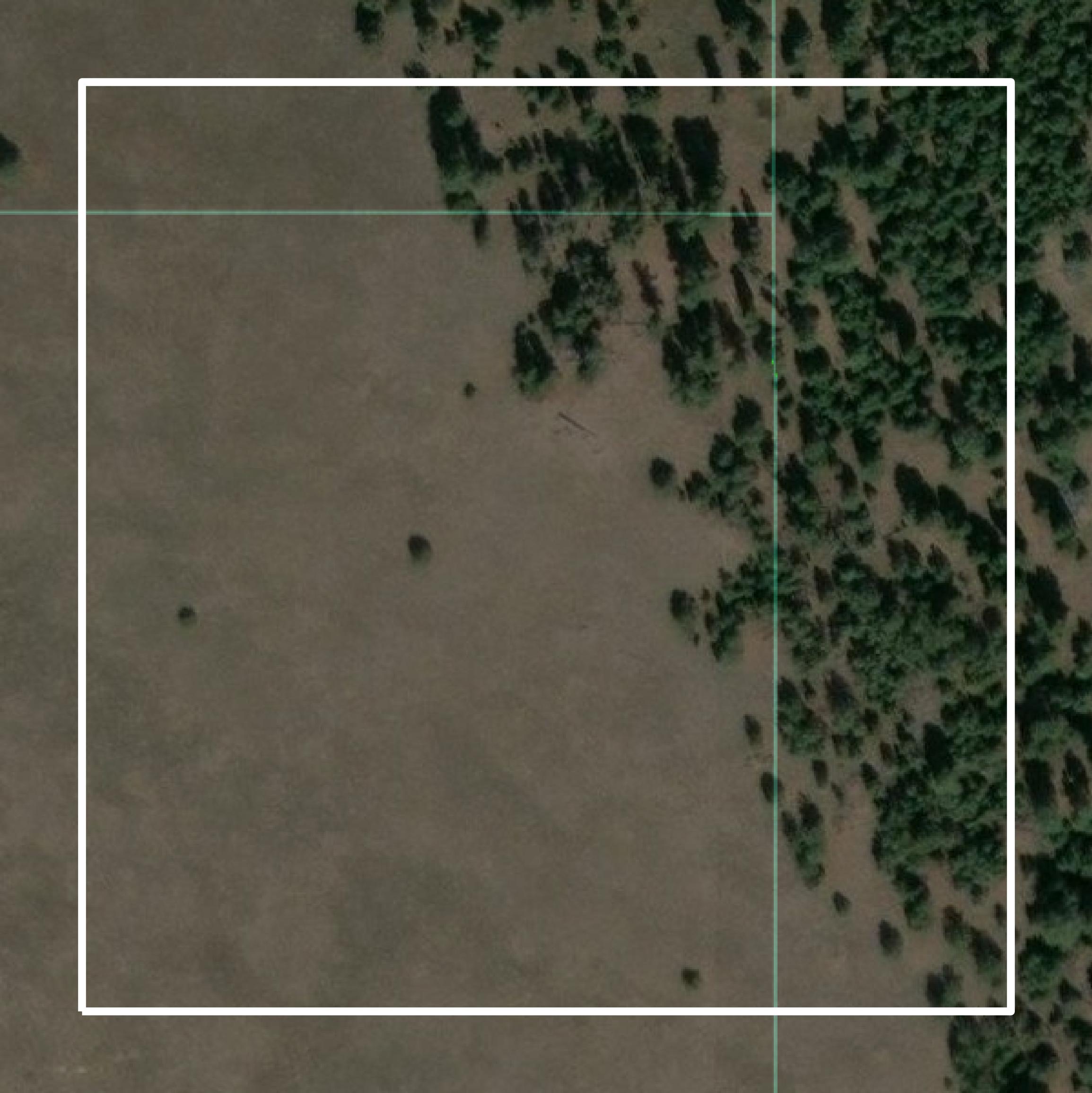 This image shows parcel and building data in Granite County created using GIS data in Equator.