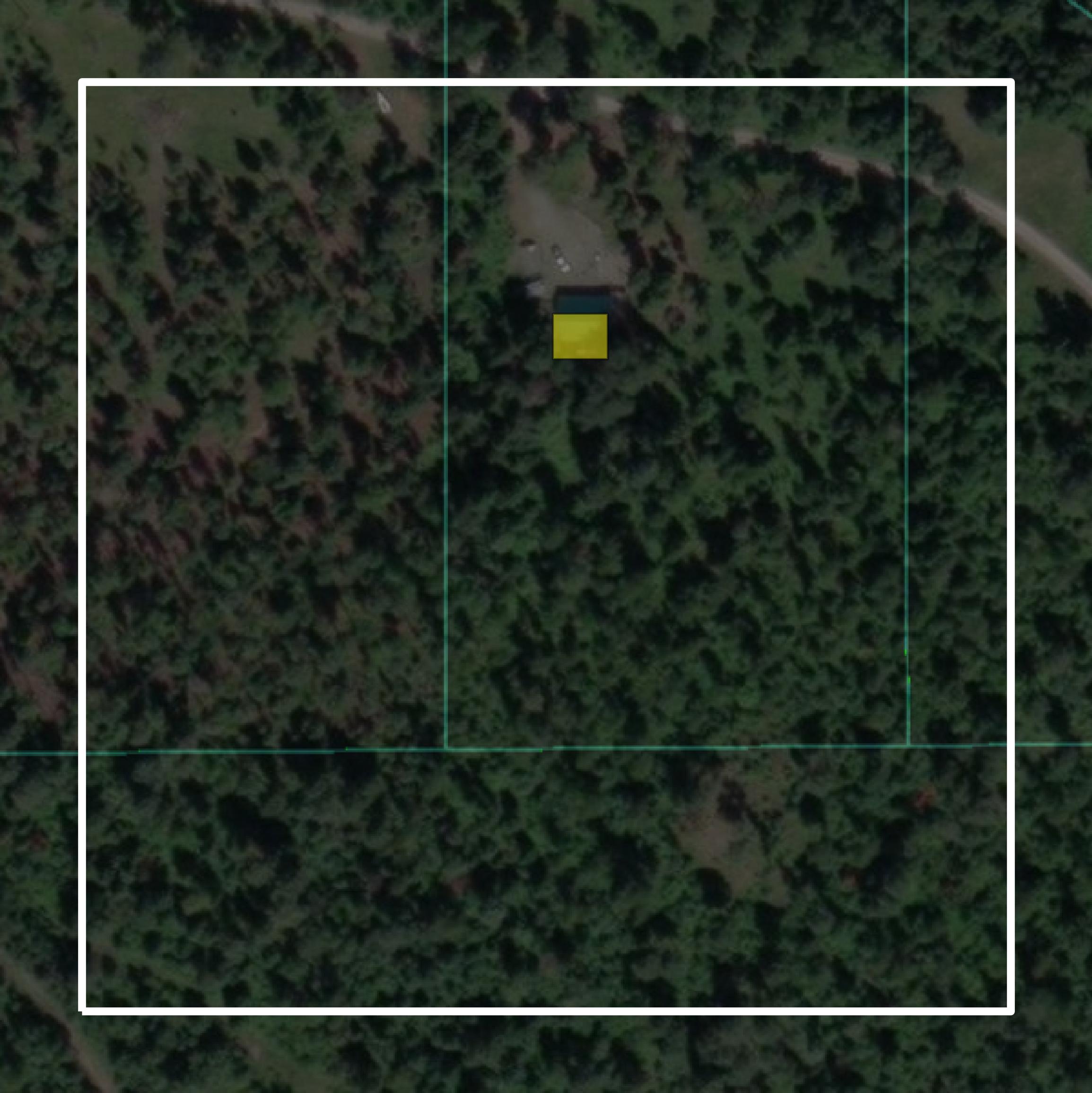 This image shows parcel and building data in Lake County created using GIS data in Equator.