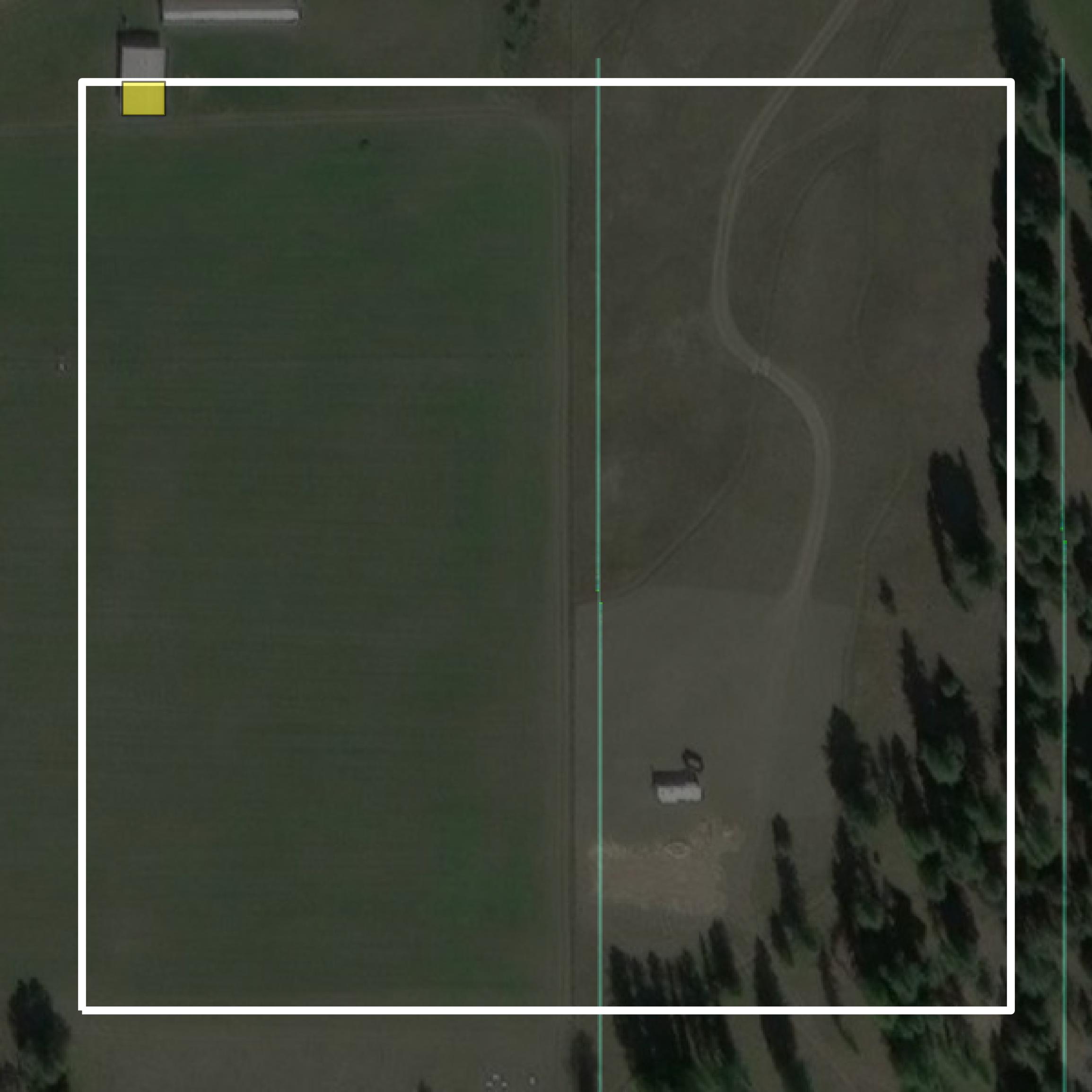 This image shows parcel and building data in Lincoln County created using GIS data in Equator.