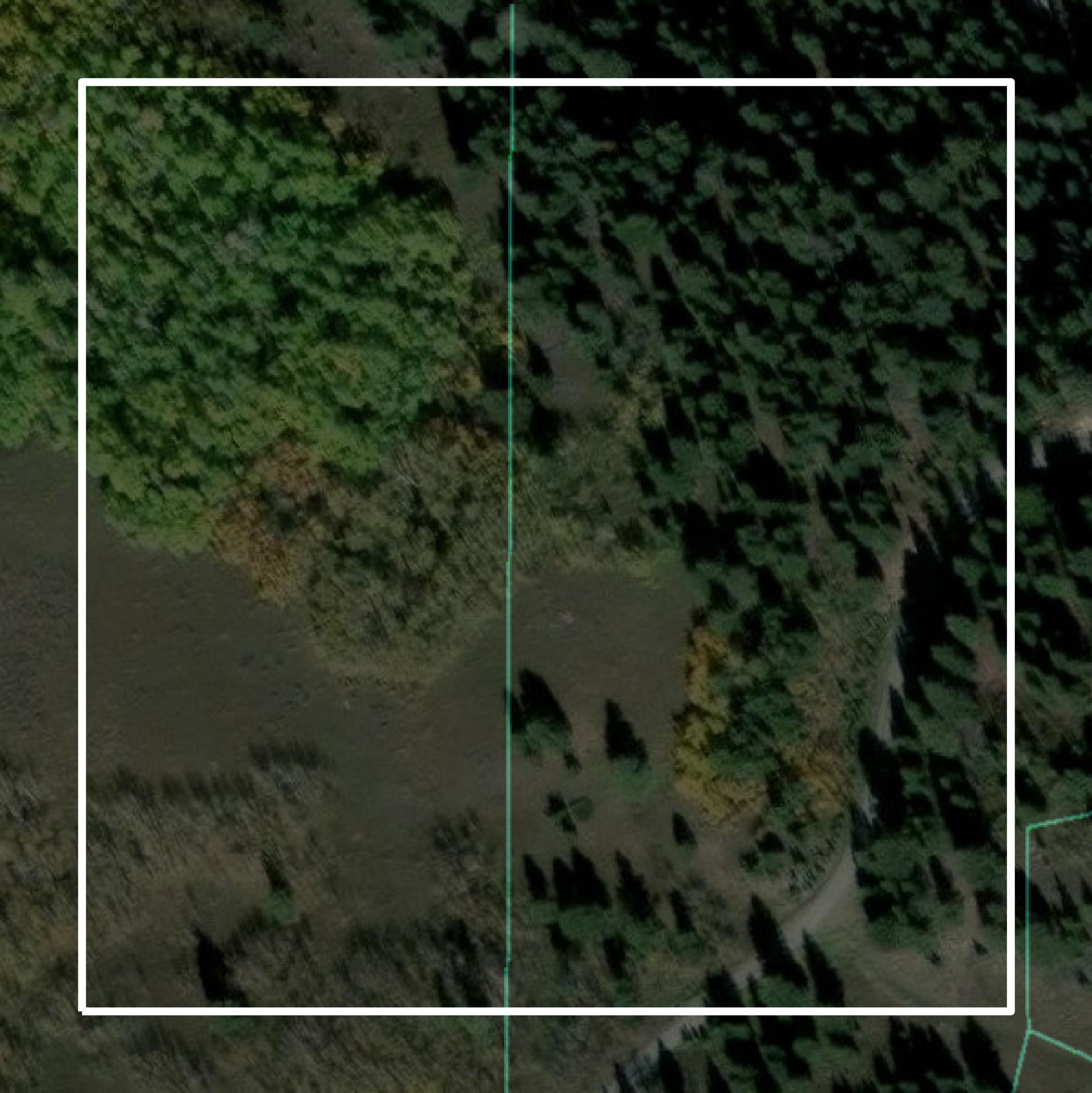 This image shows parcel and building data in Madison County created using GIS data in Equator.
