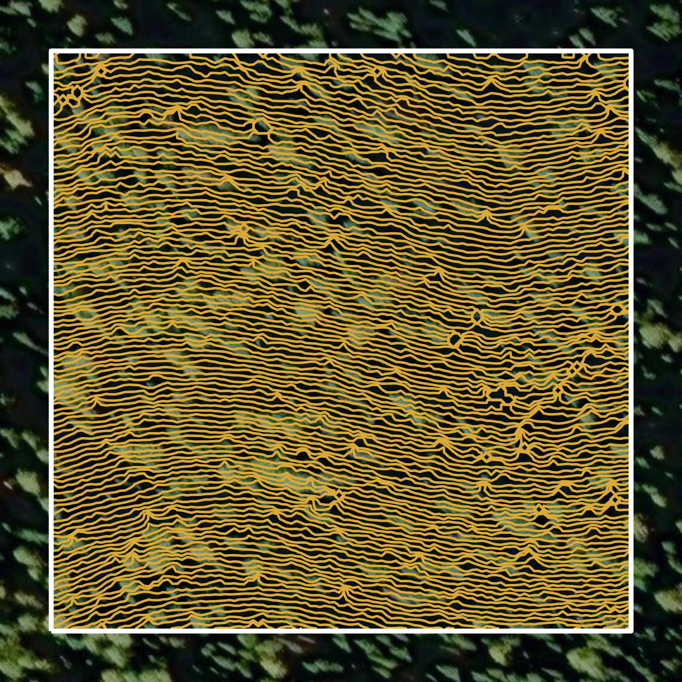 This image shows a contour map in Mineral County created using GIS data in Equator.