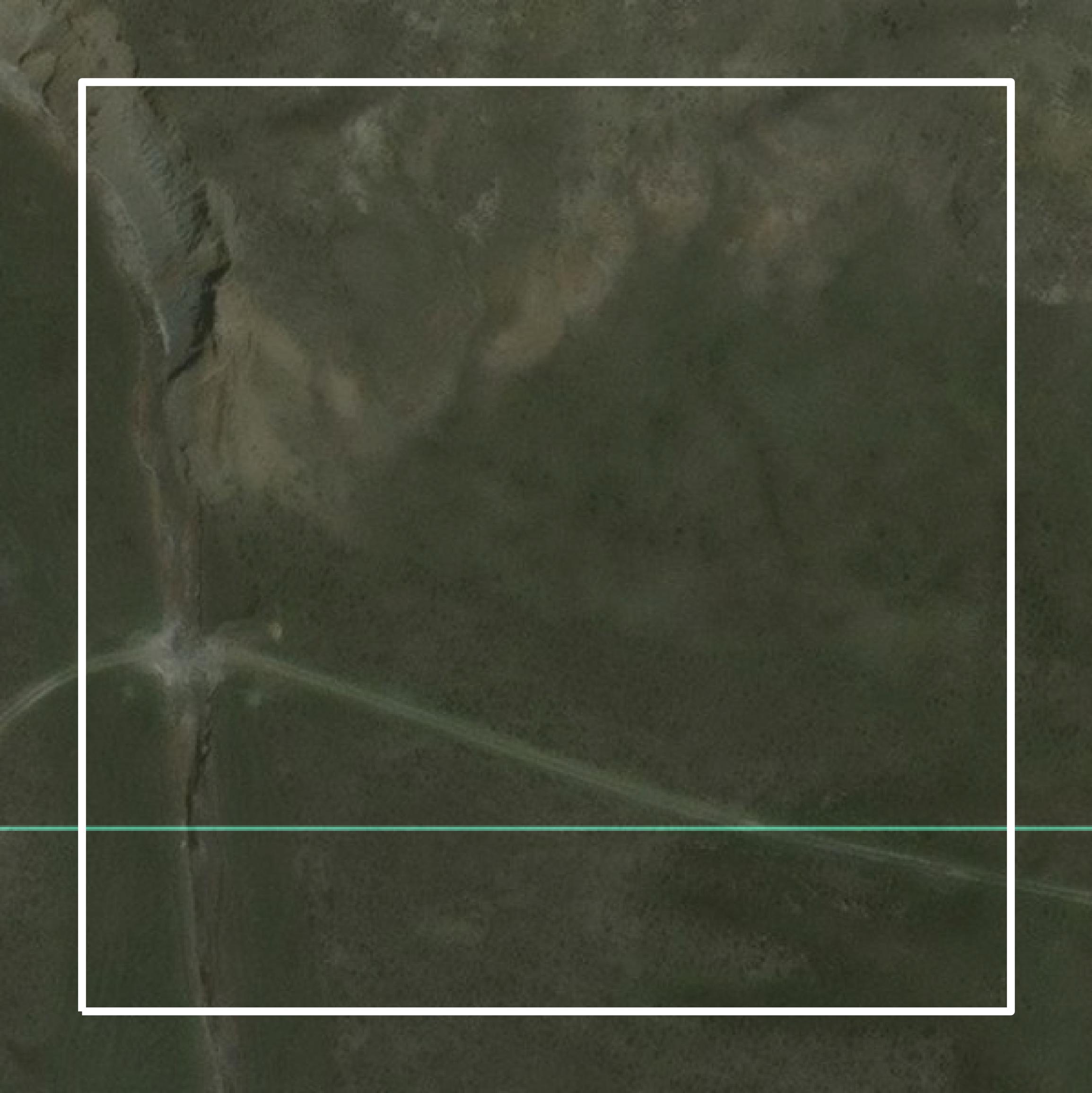 This image shows parcel and building data in Petroleum County created using GIS data in Equator.
