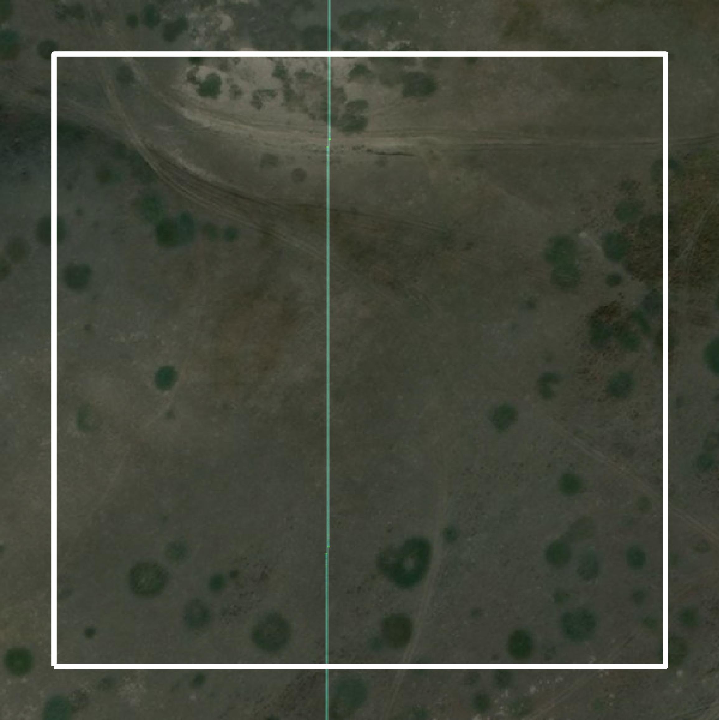 This image shows parcel and building data in Pondera County created using GIS data in Equator.