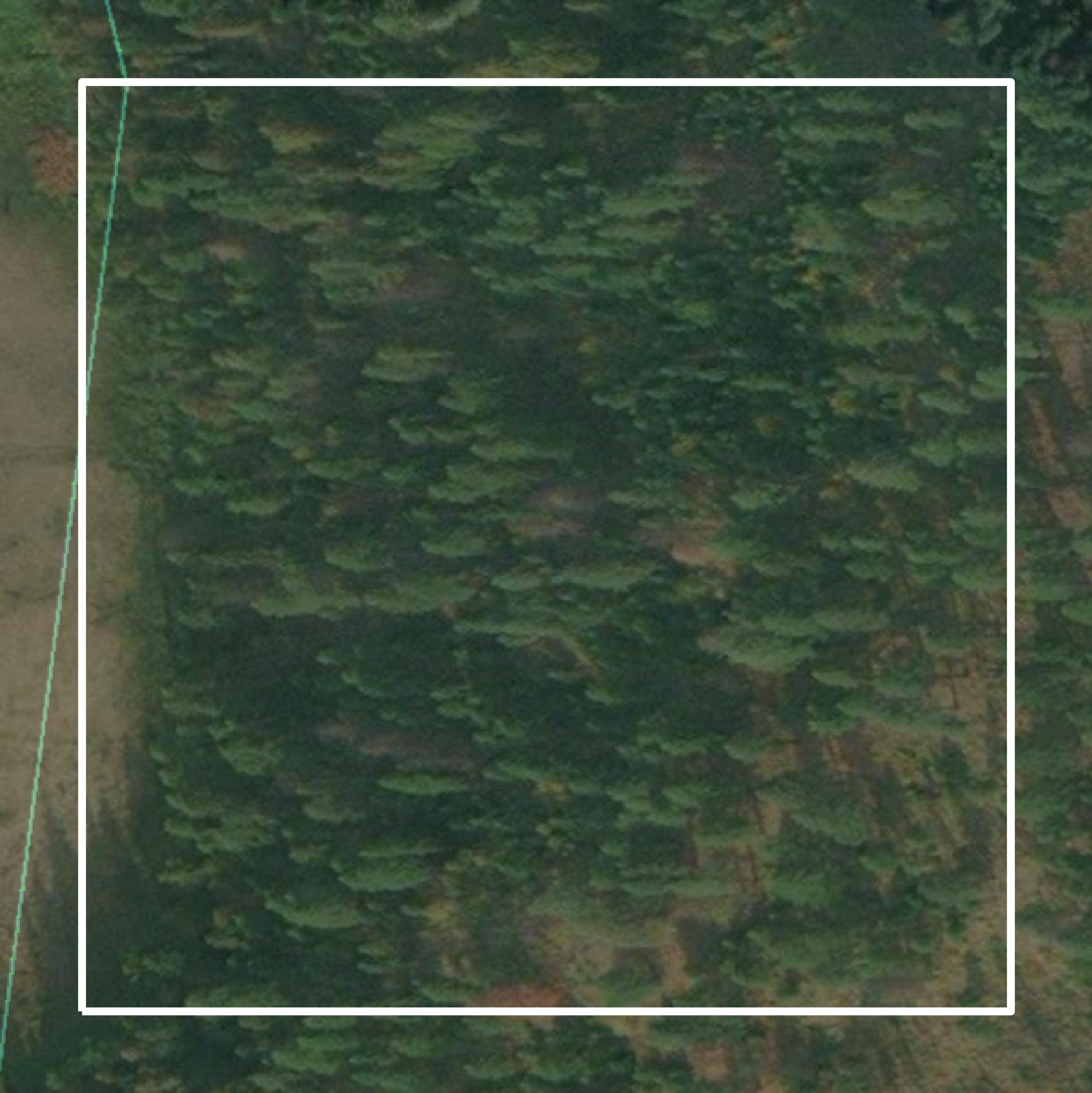 This image shows parcel and building data in Sanders County created using GIS data in Equator.