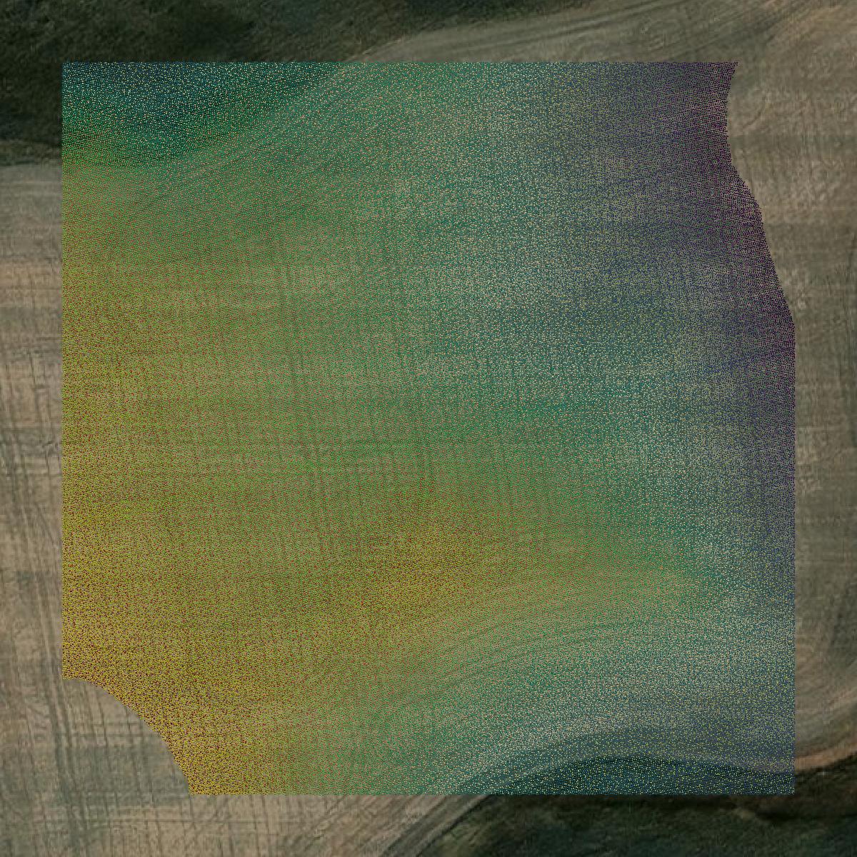 This image shows a LiDAR point cloud in Stillwater County created using GIS data in Equator.