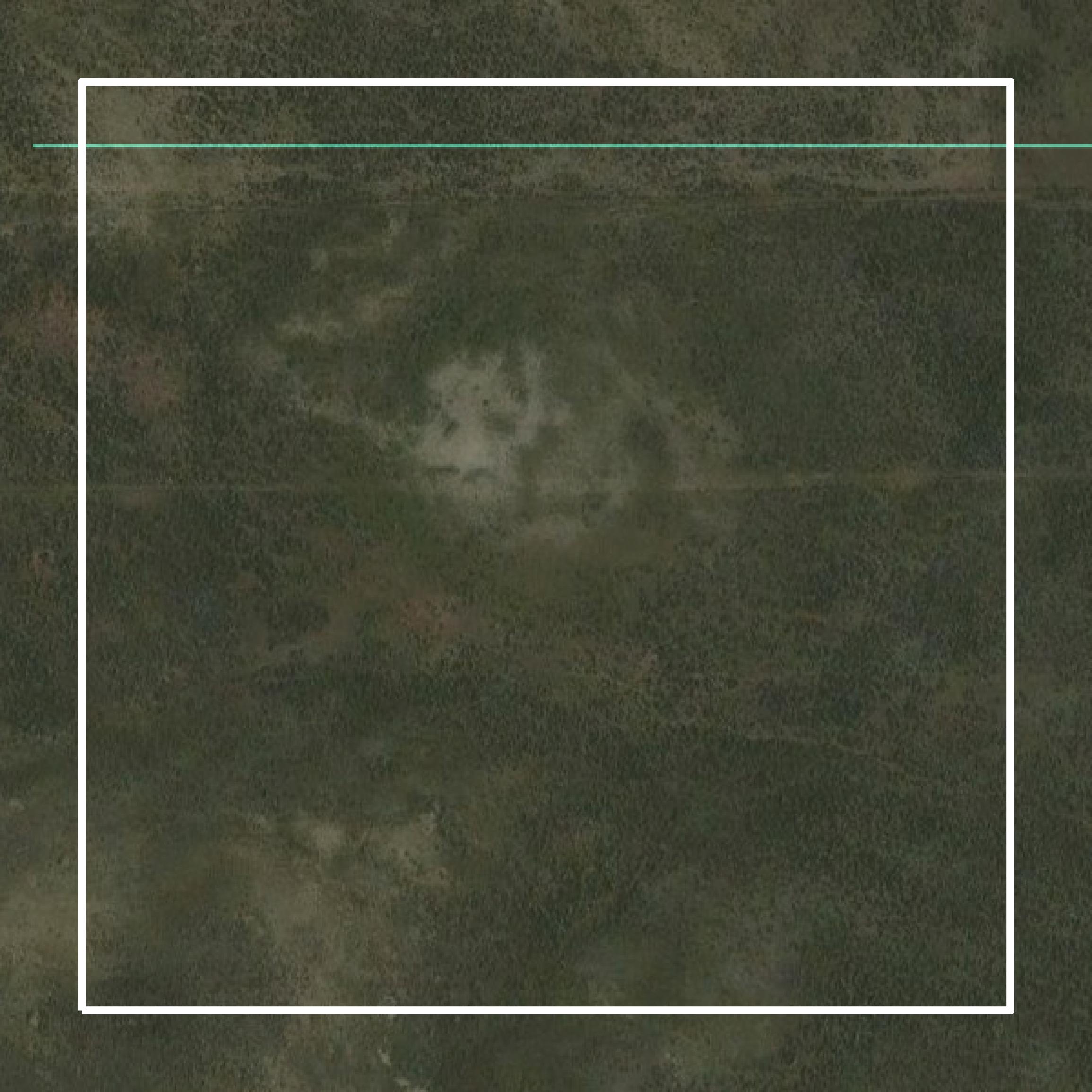 This image shows parcel and building data in Treasure County created using GIS data in Equator.