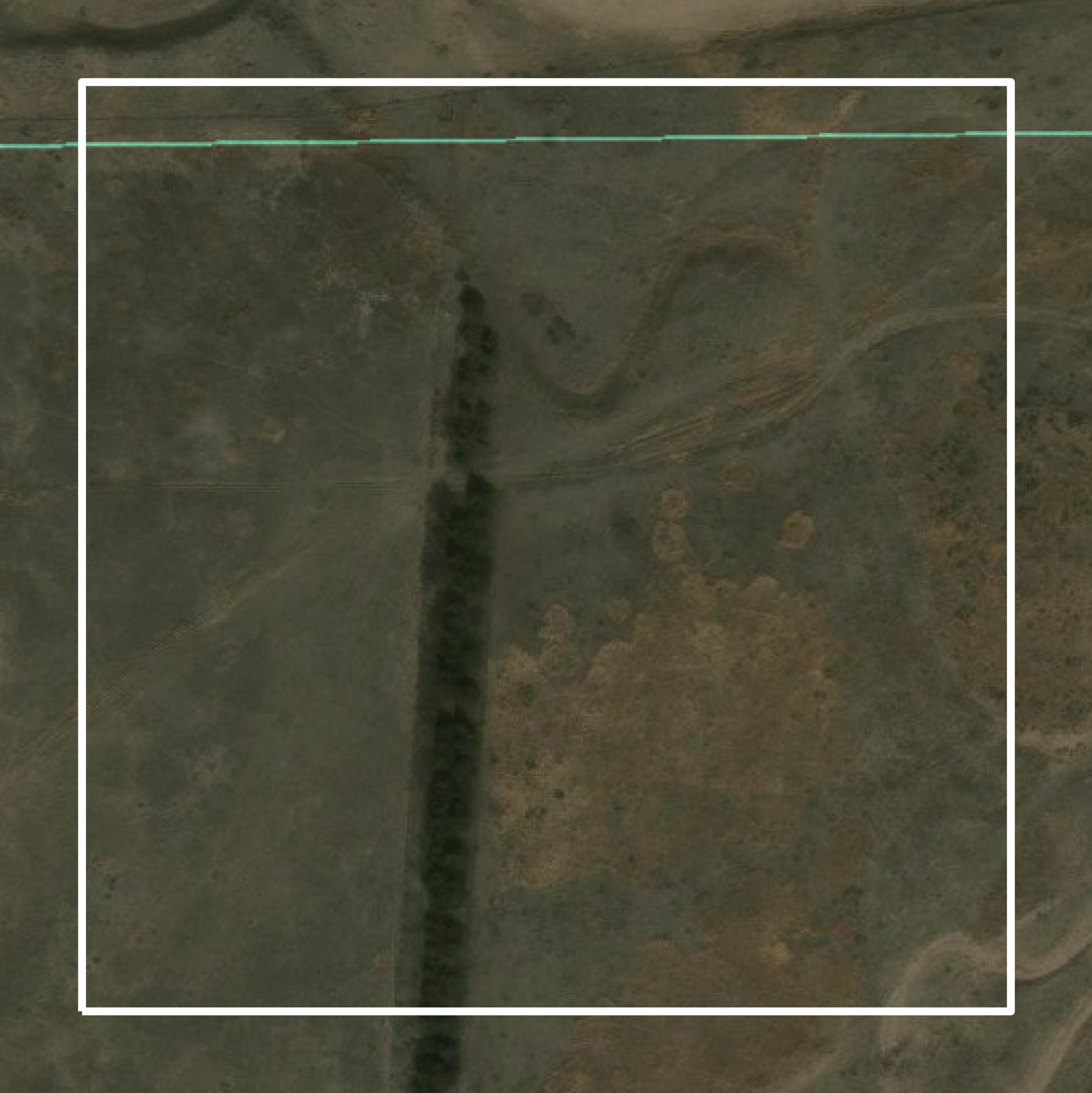 This image shows parcel and building data in Banner County created using GIS data in Equator.