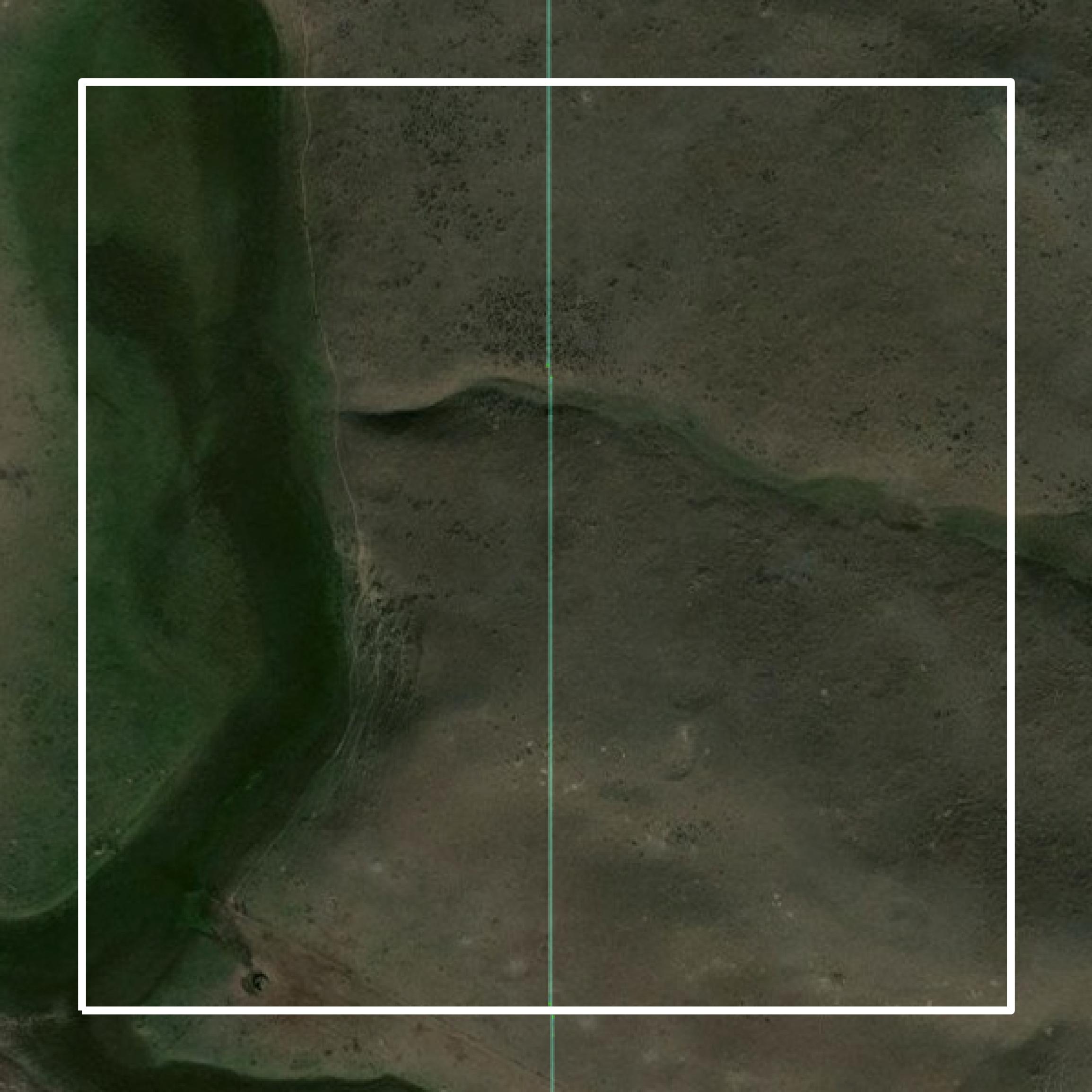 This image shows parcel and building data in Banner County created using GIS data in Equator.