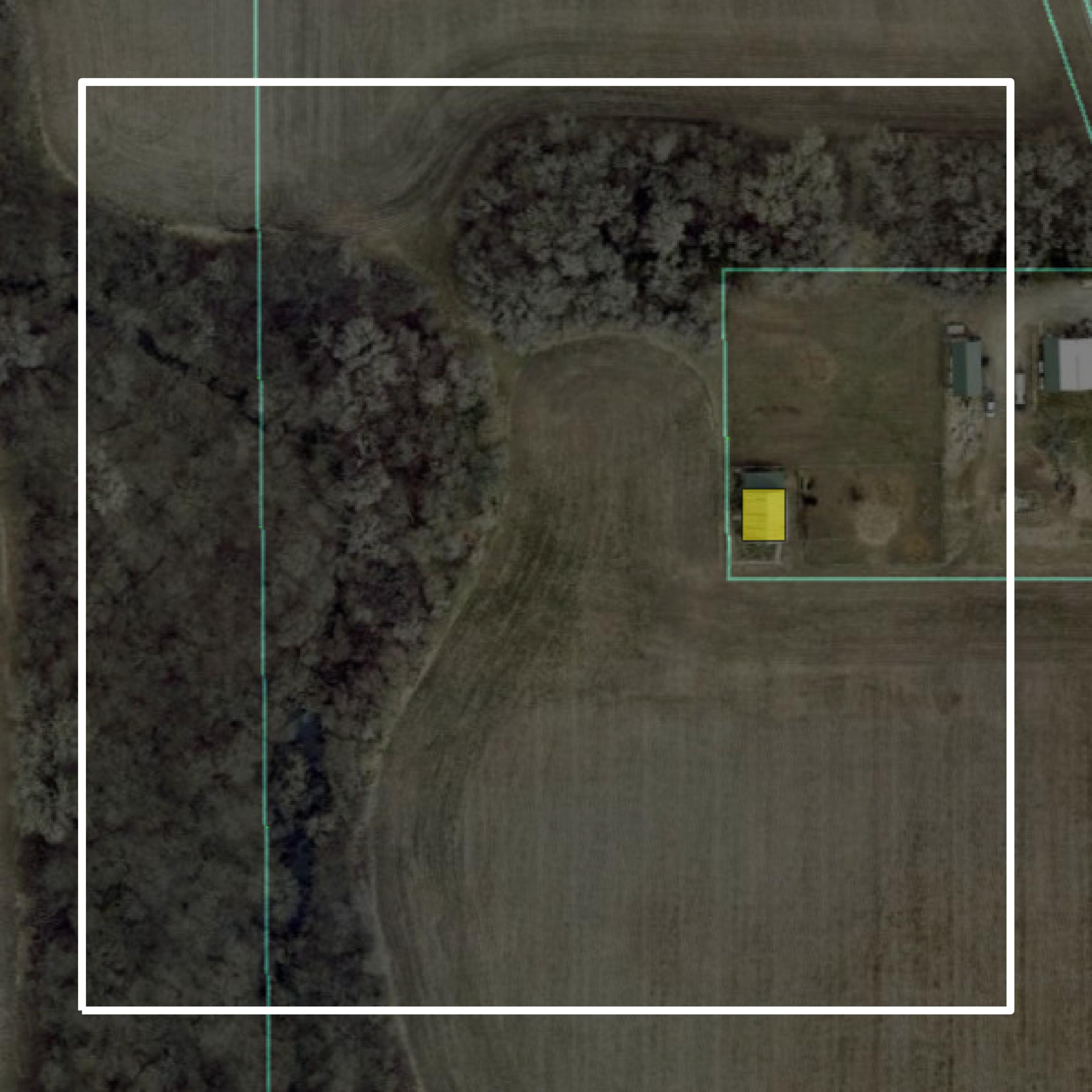 This image shows parcel and building data in Cass County created using GIS data in Equator.