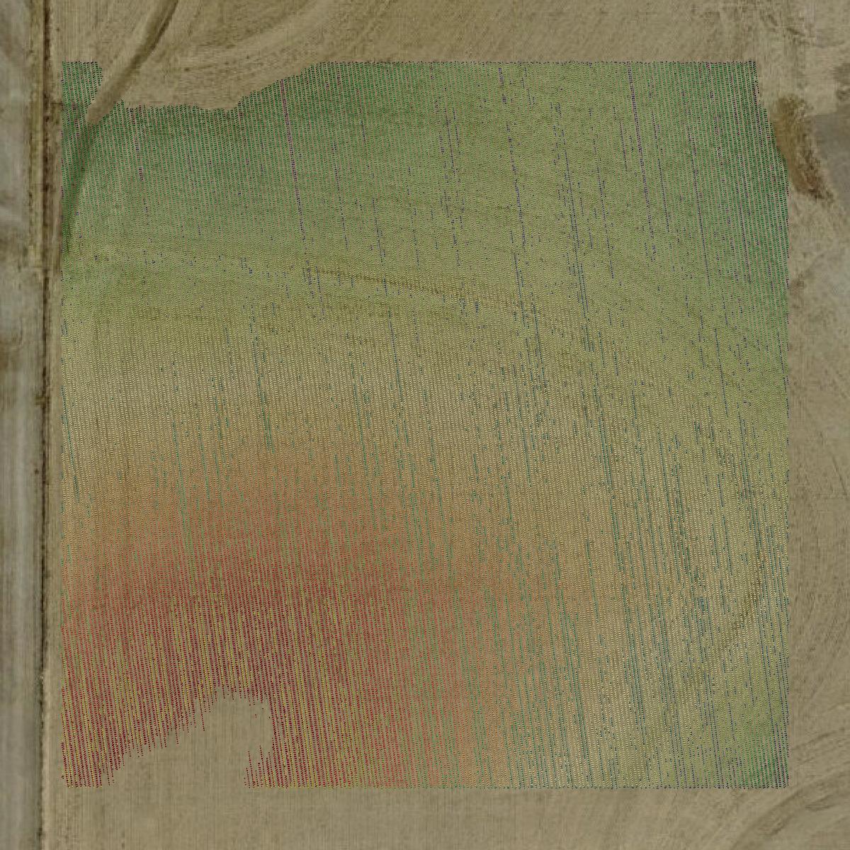 This image shows a LiDAR point cloud in Cass County created using GIS data in Equator.