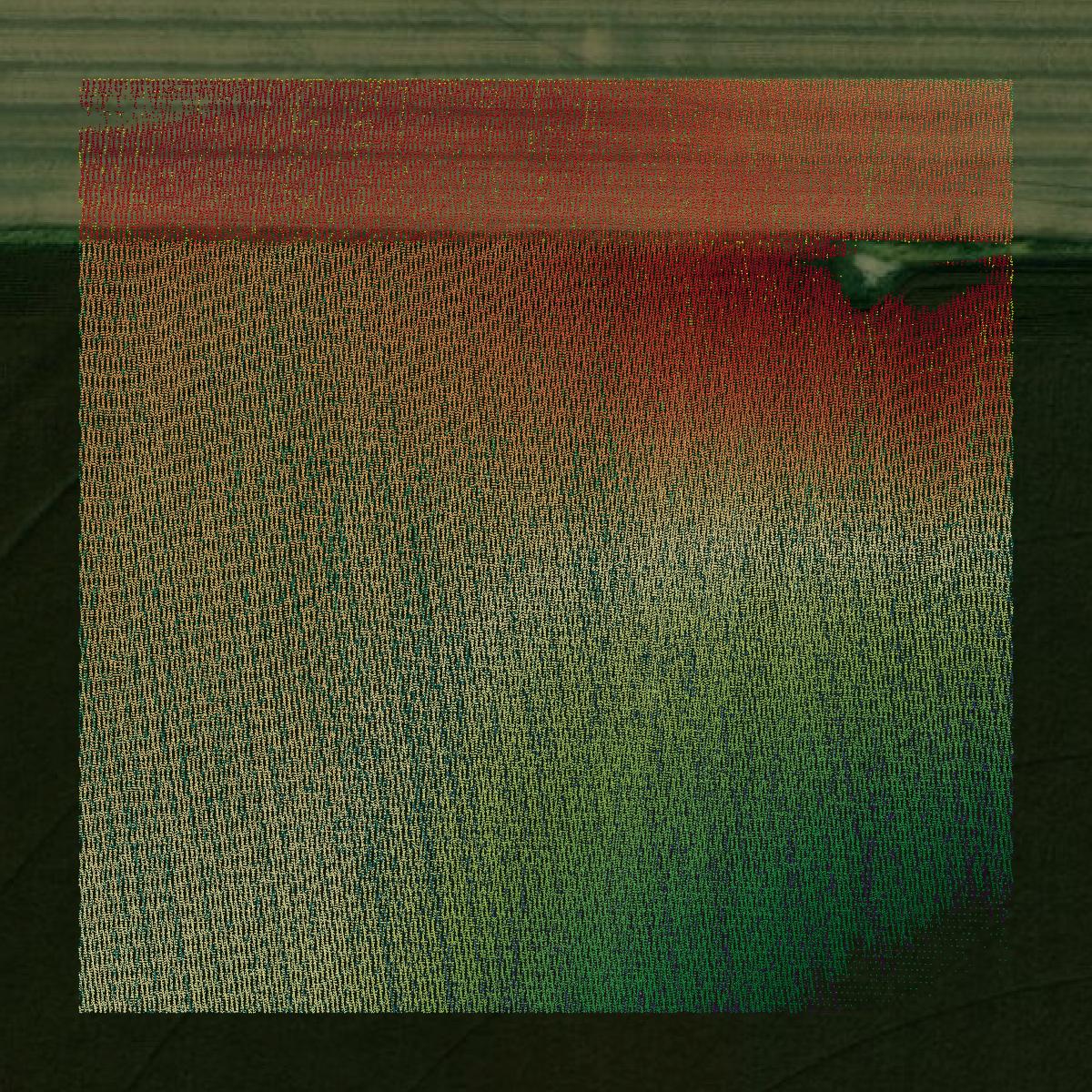 This image shows a LiDAR point cloud in Clay County created using GIS data in Equator.