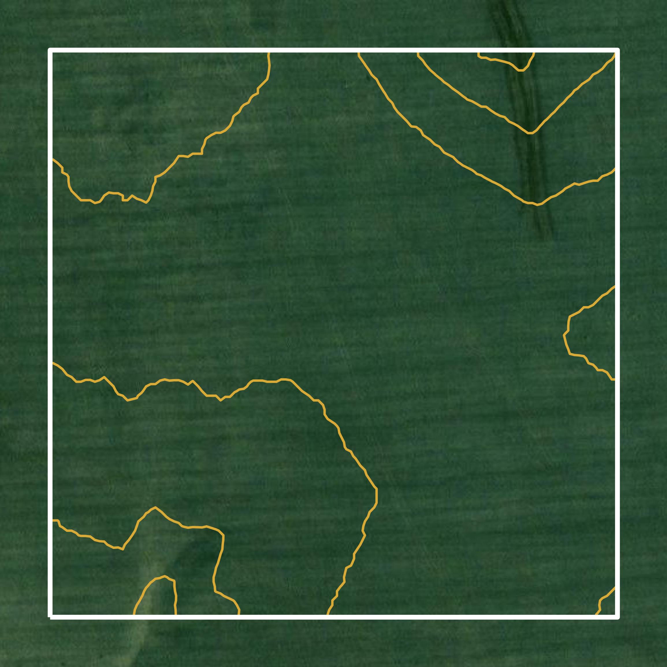 This image shows a contour map in Cuming County created using GIS data in Equator.