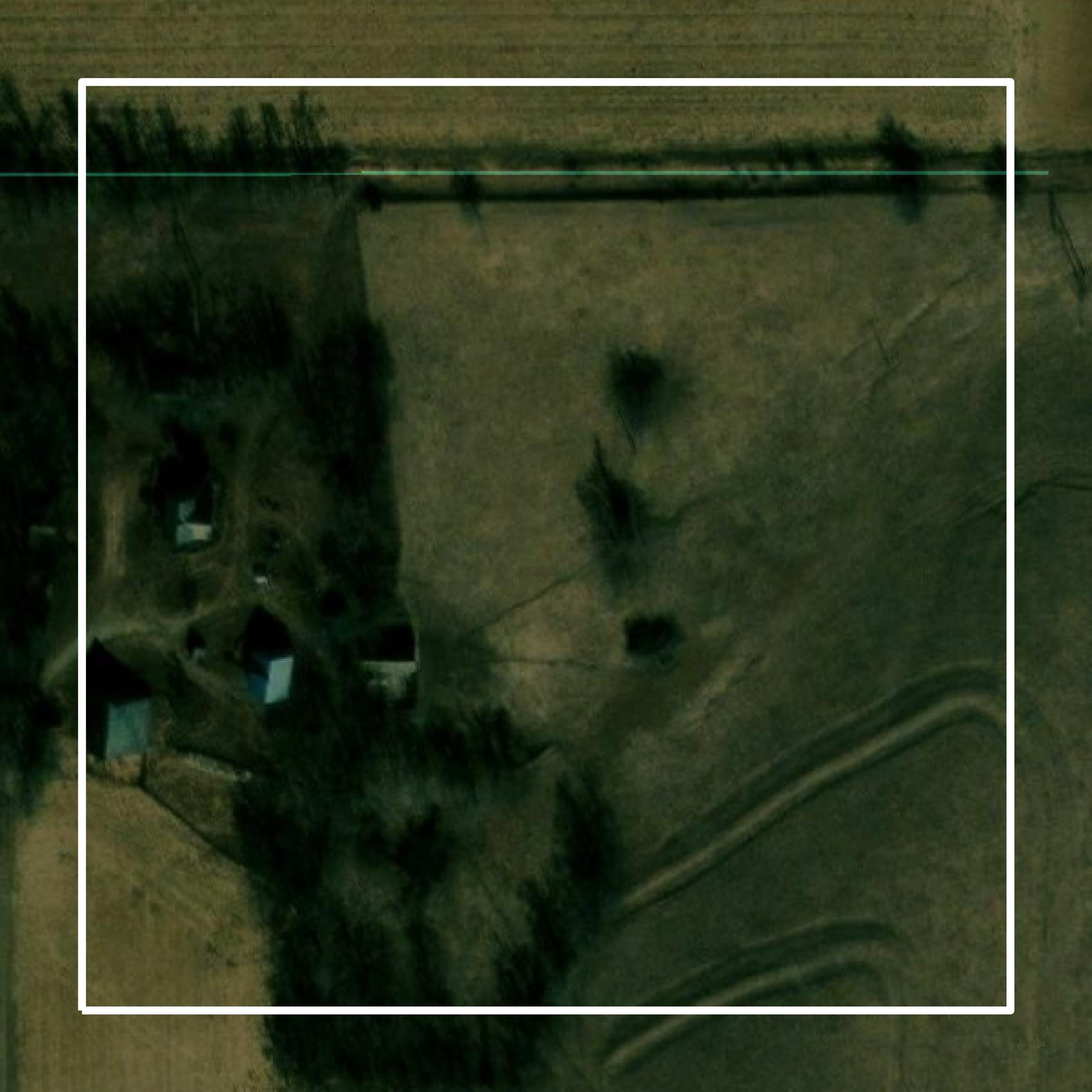 This image shows parcel and building data in Cuming County created using GIS data in Equator.