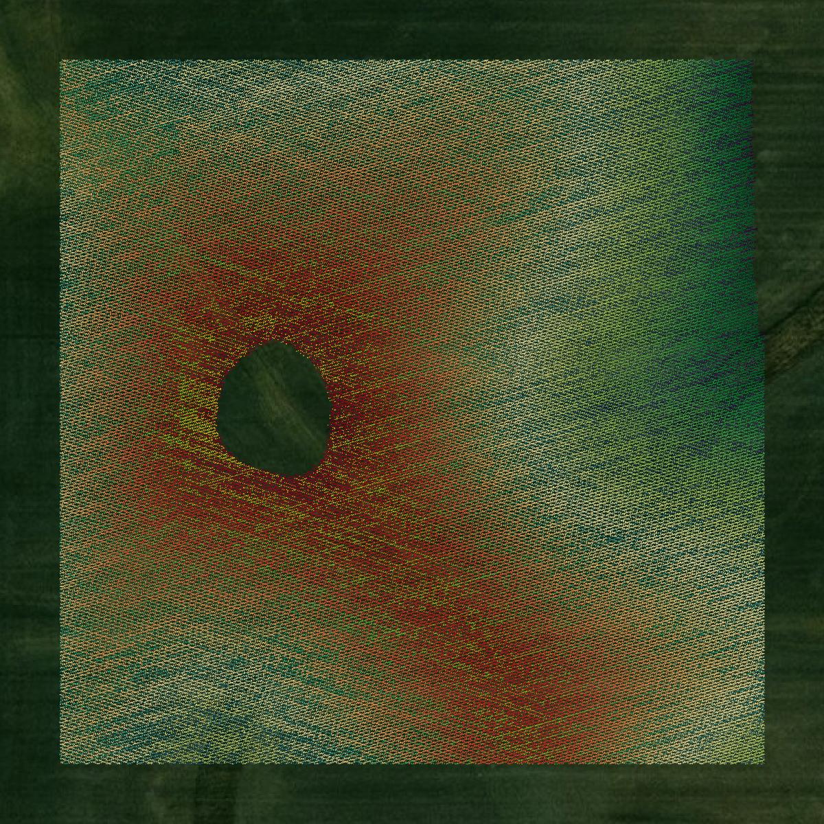 This image shows a LiDAR point cloud in Dakota County created using GIS data in Equator.
