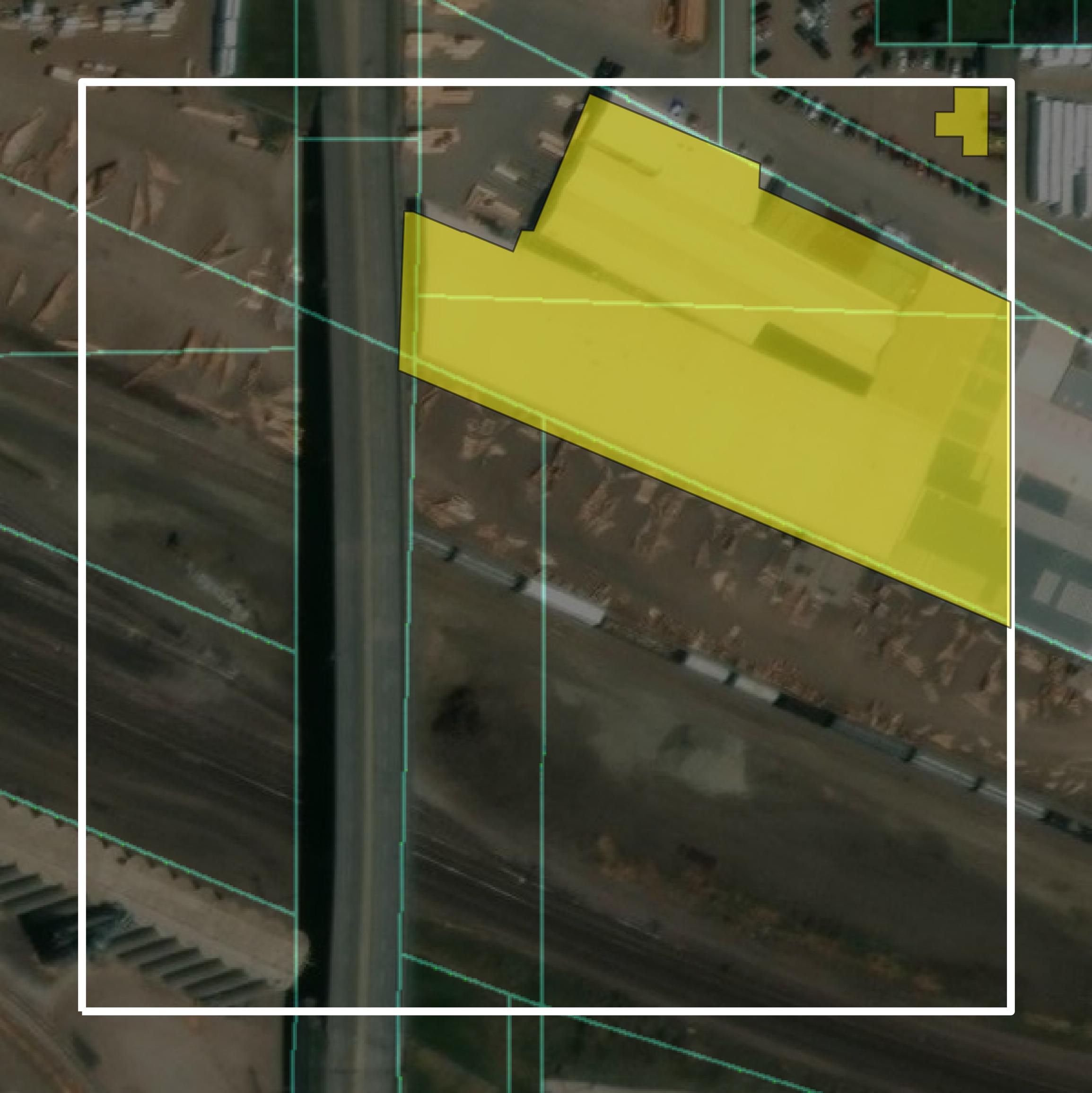 This image shows parcel and building data in Dodge County created using GIS data in Equator.