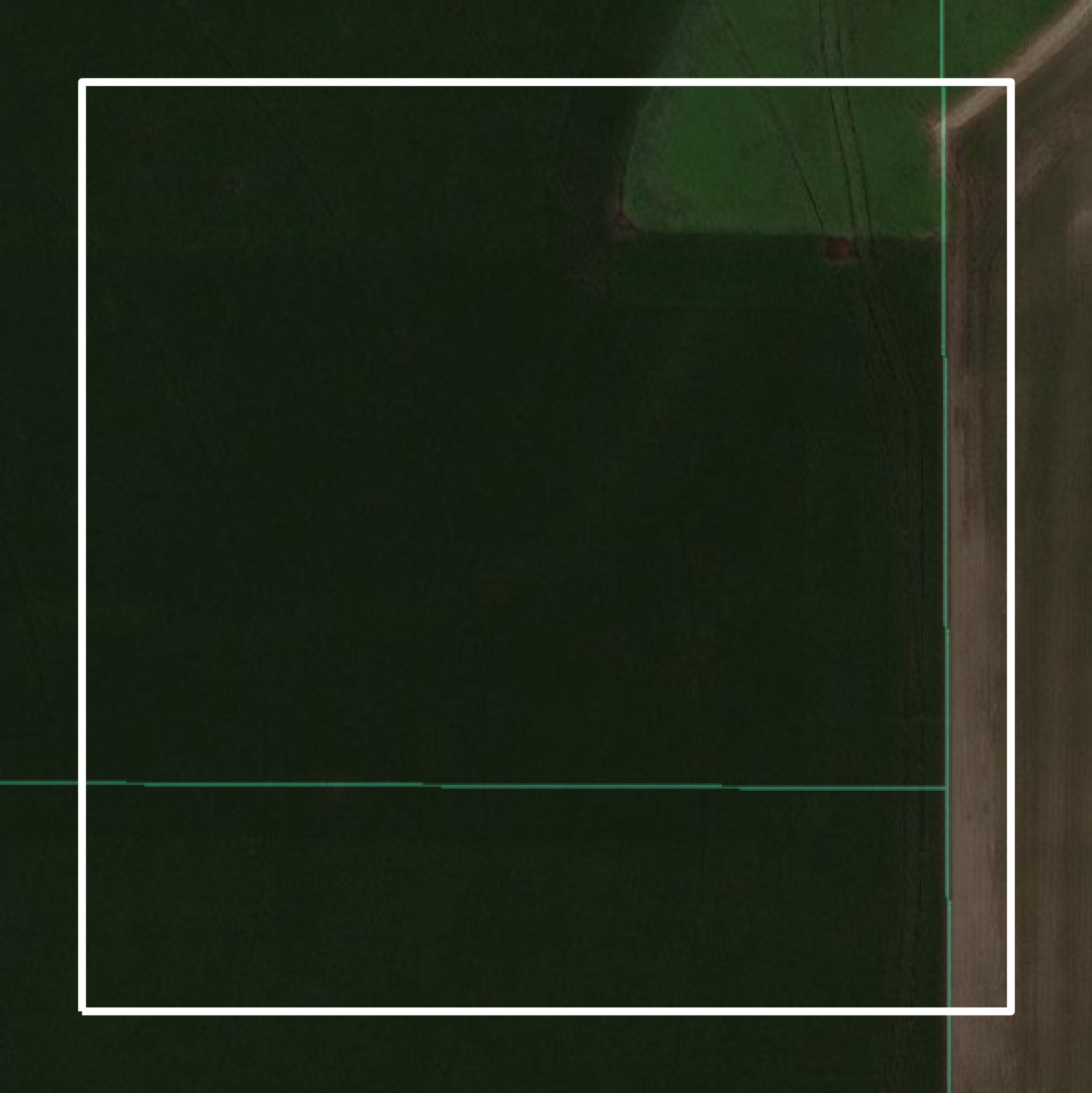 This image shows parcel and building data in Fillmore County created using GIS data in Equator.