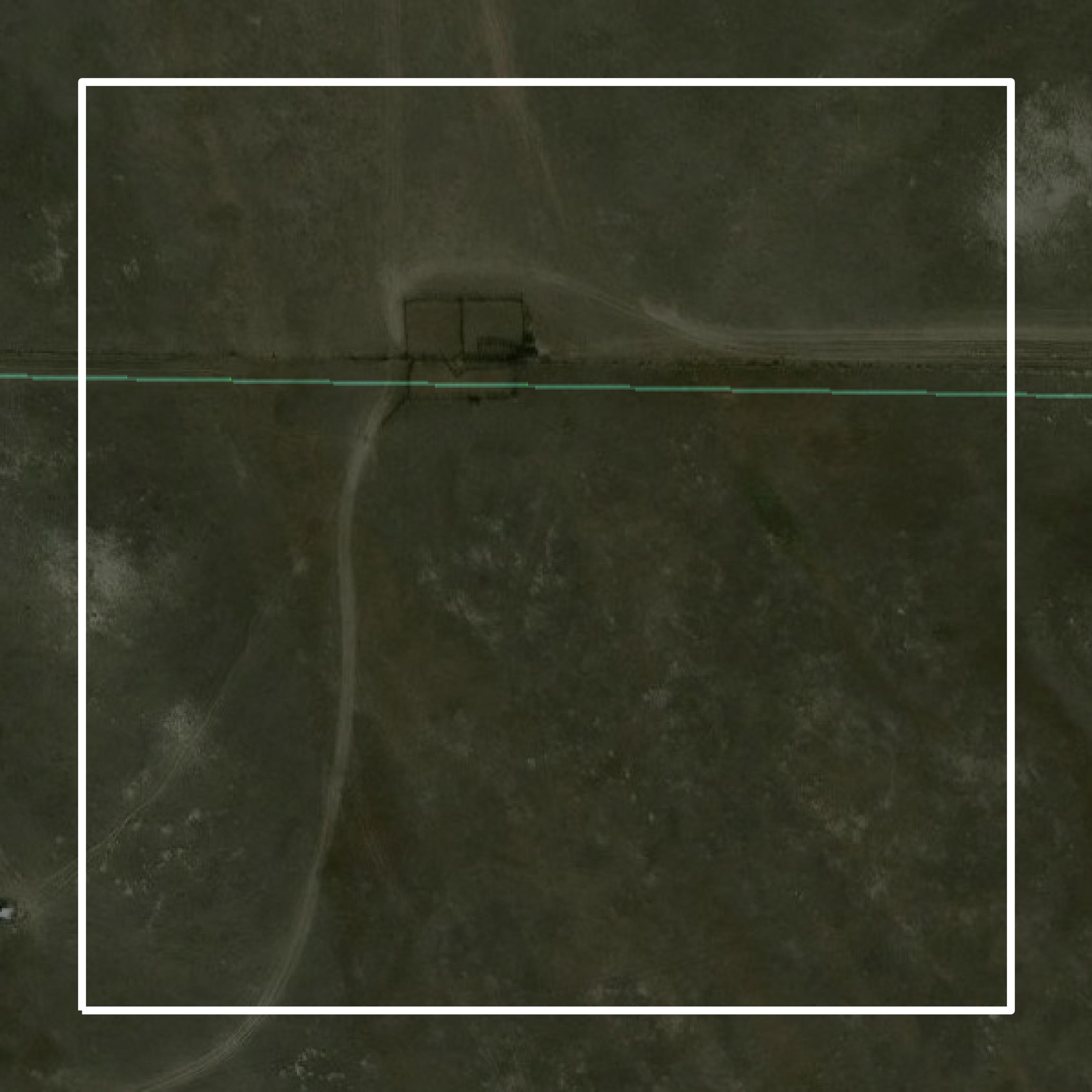 This image shows parcel and building data in Kimball County created using GIS data in Equator.