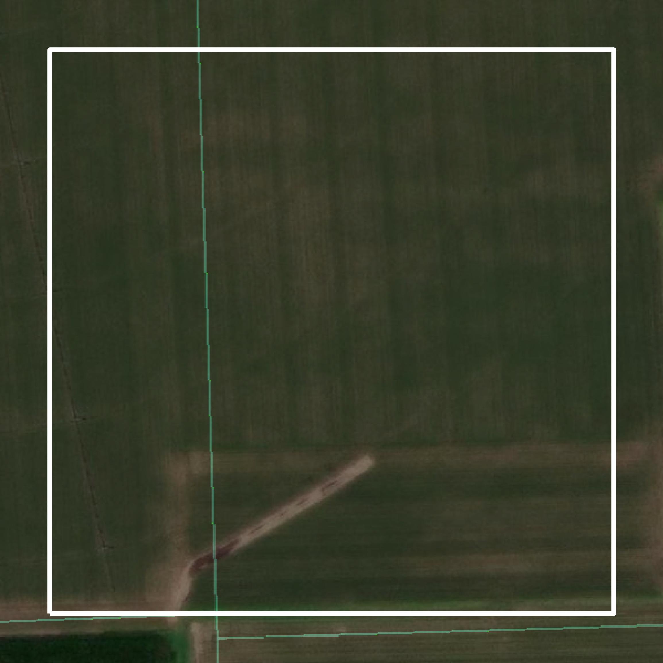 This image shows parcel and building data in Merrick County created using GIS data in Equator.