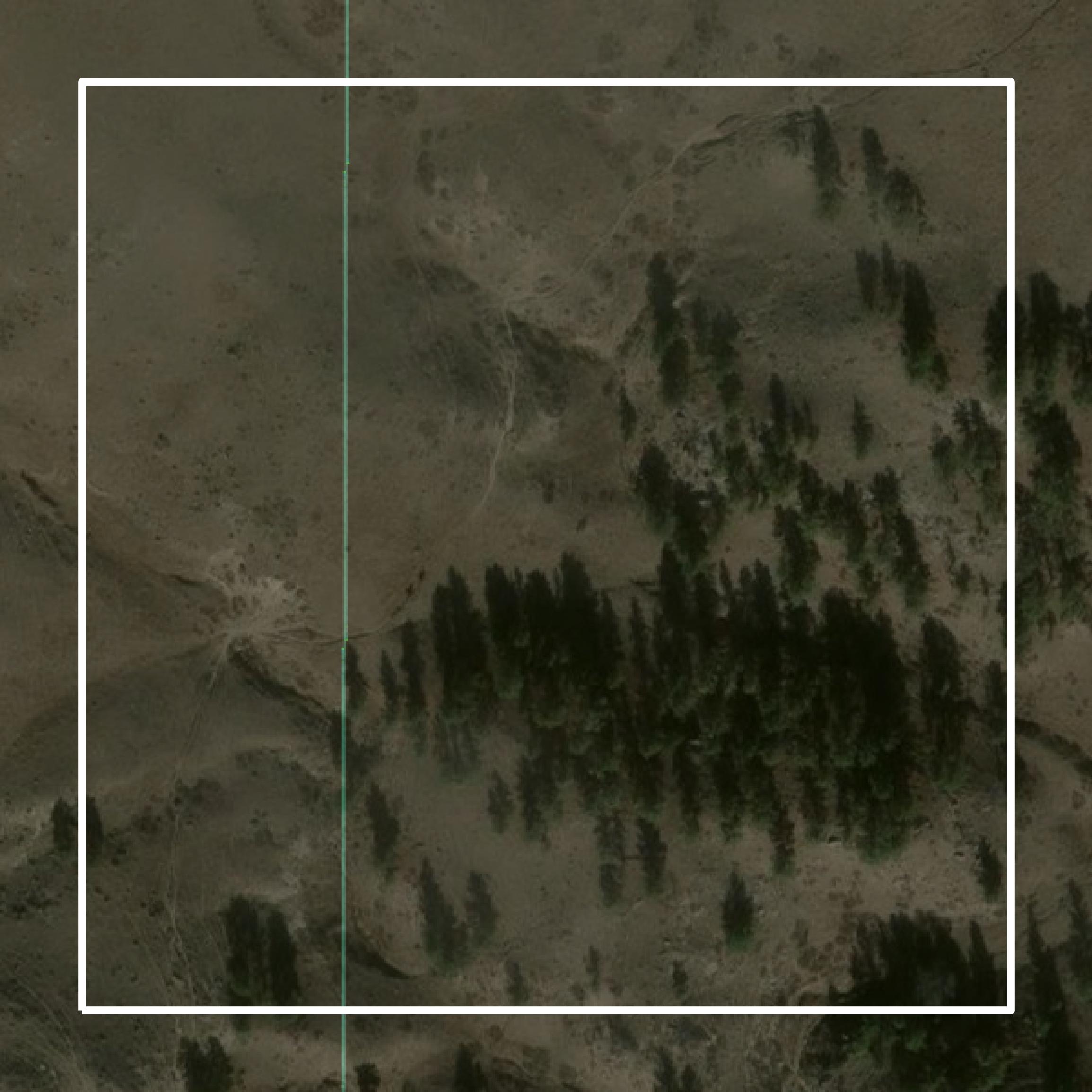 This image shows parcel and building data in Morrill County created using GIS data in Equator.