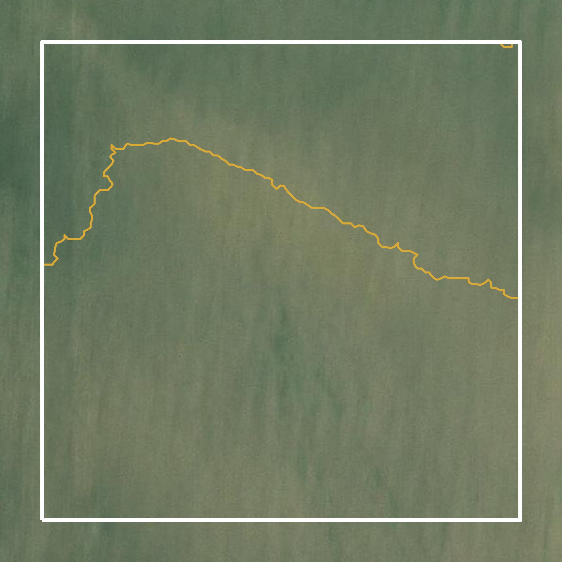This image shows a contour map in Perkins County created using GIS data in Equator.