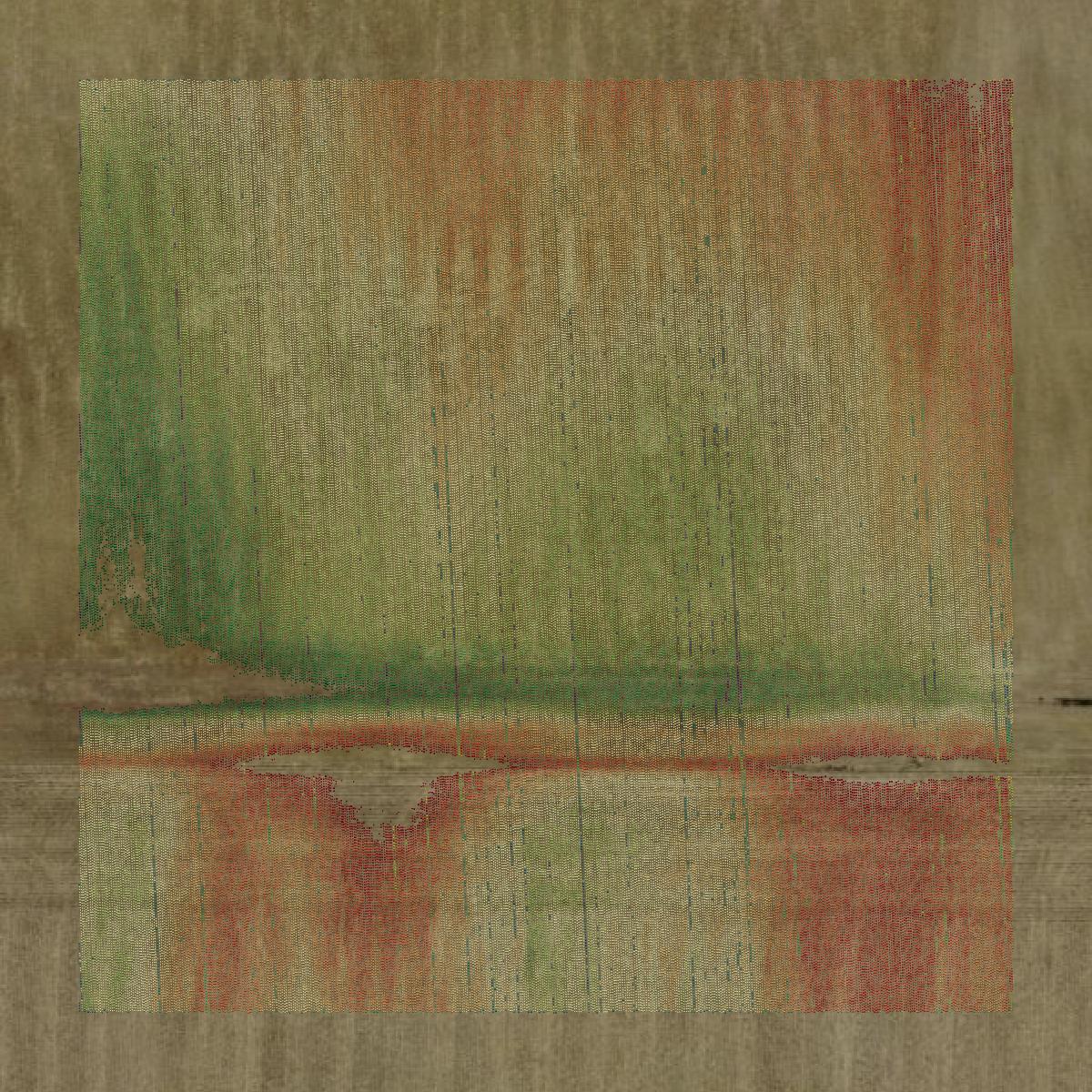 This image shows a LiDAR point cloud in Washington County created using GIS data in Equator.