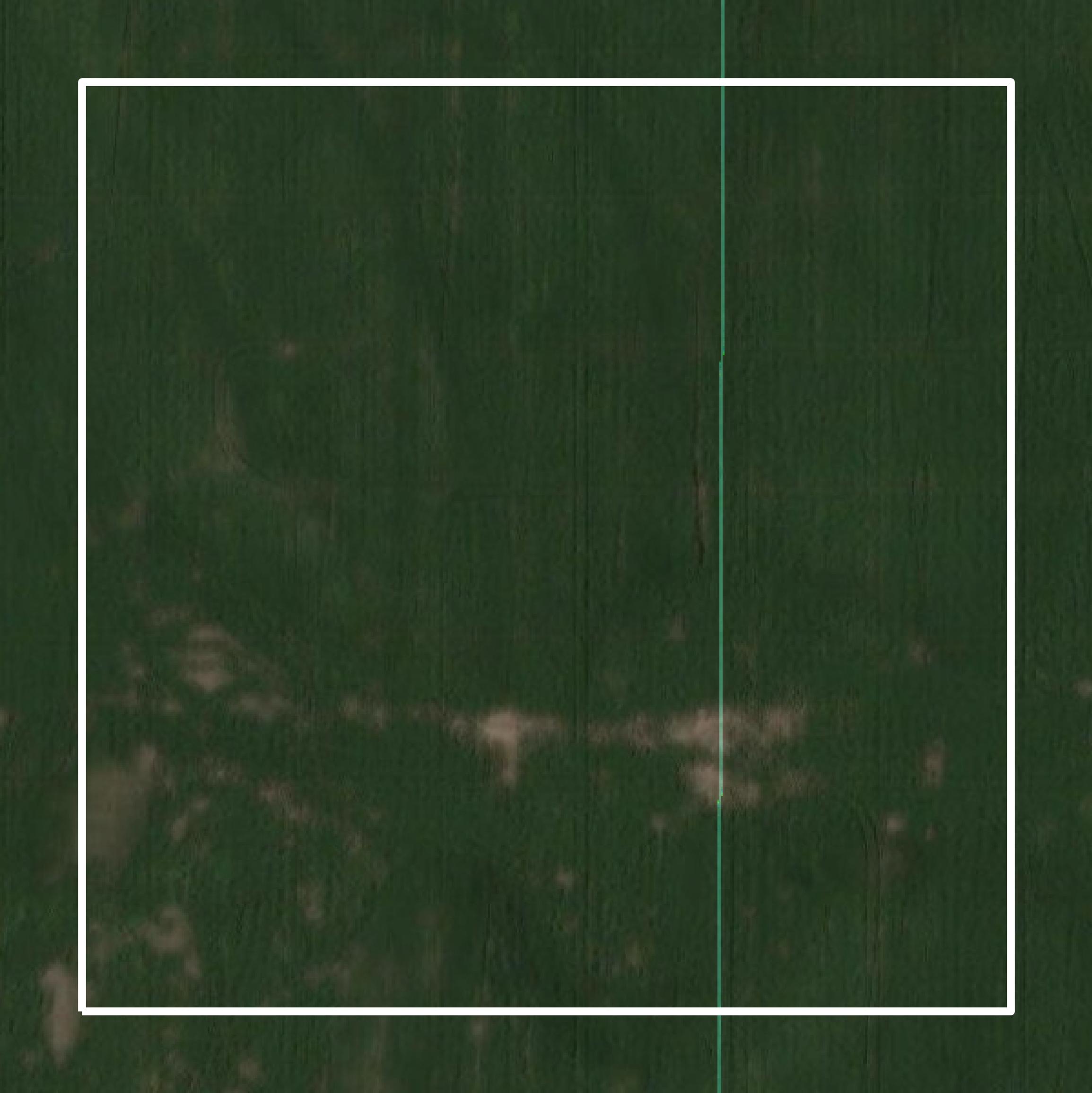 This image shows parcel and building data in Webster County created using GIS data in Equator.