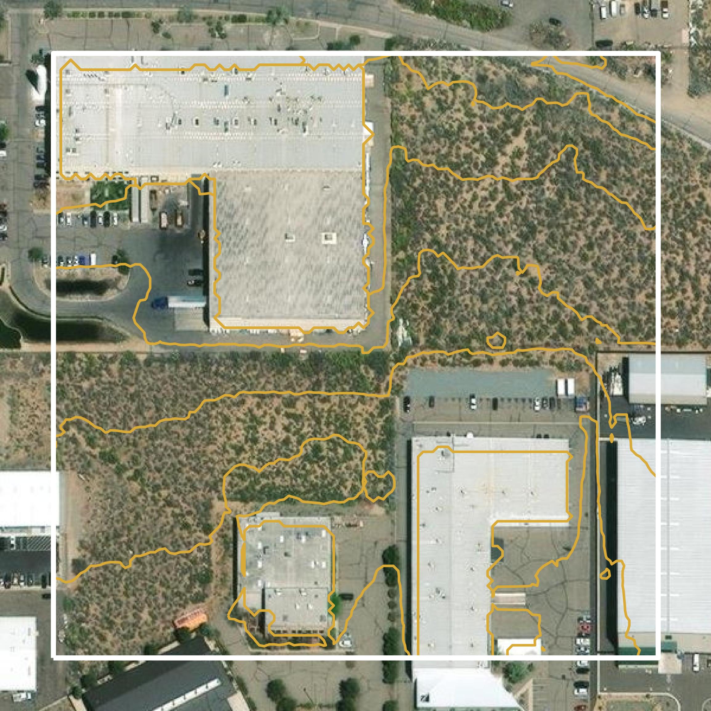 This image shows a contour map in Carson City created using GIS data in Equator.