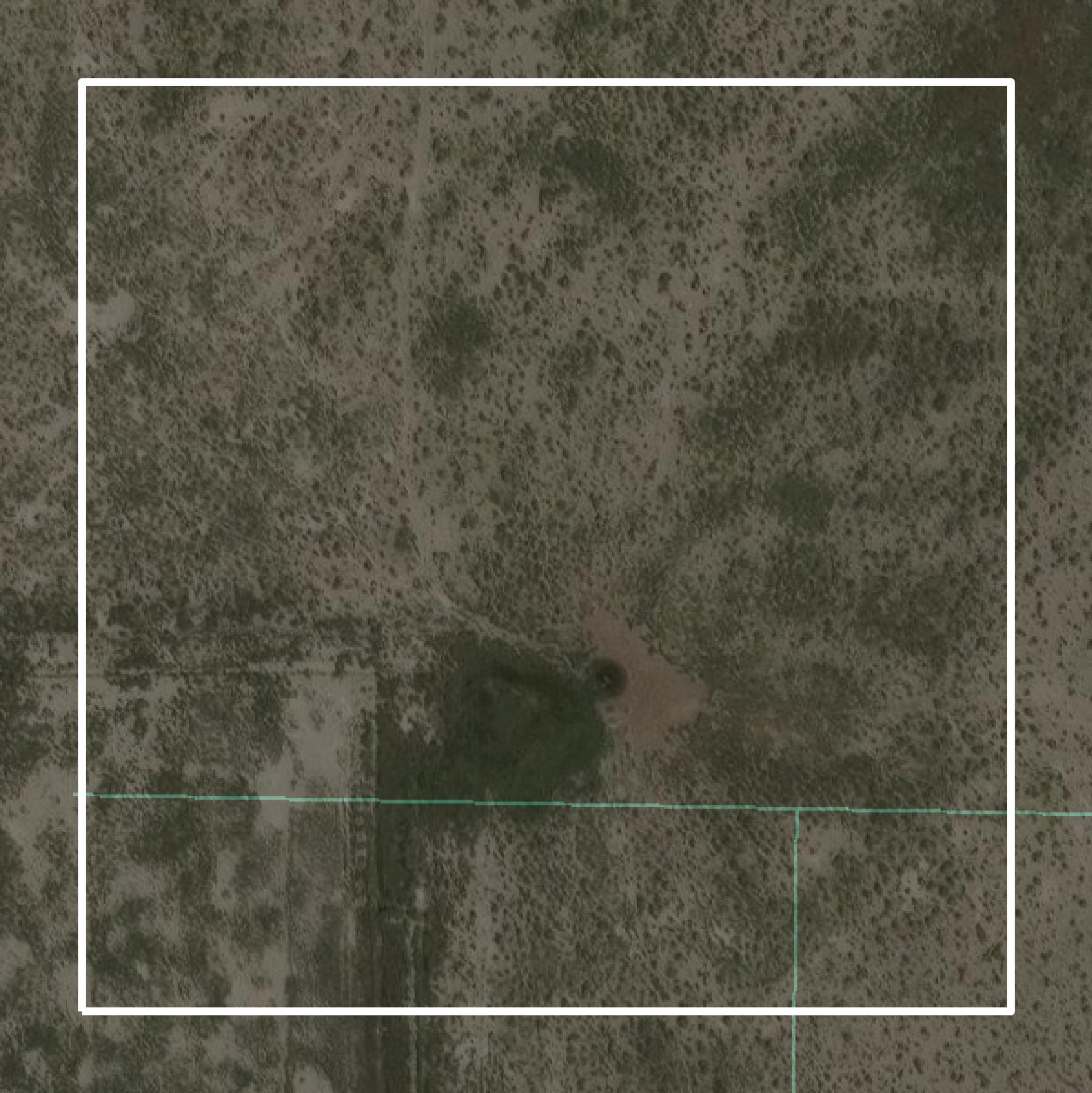This image shows parcel and building data in Esmeralda County created using GIS data in Equator.