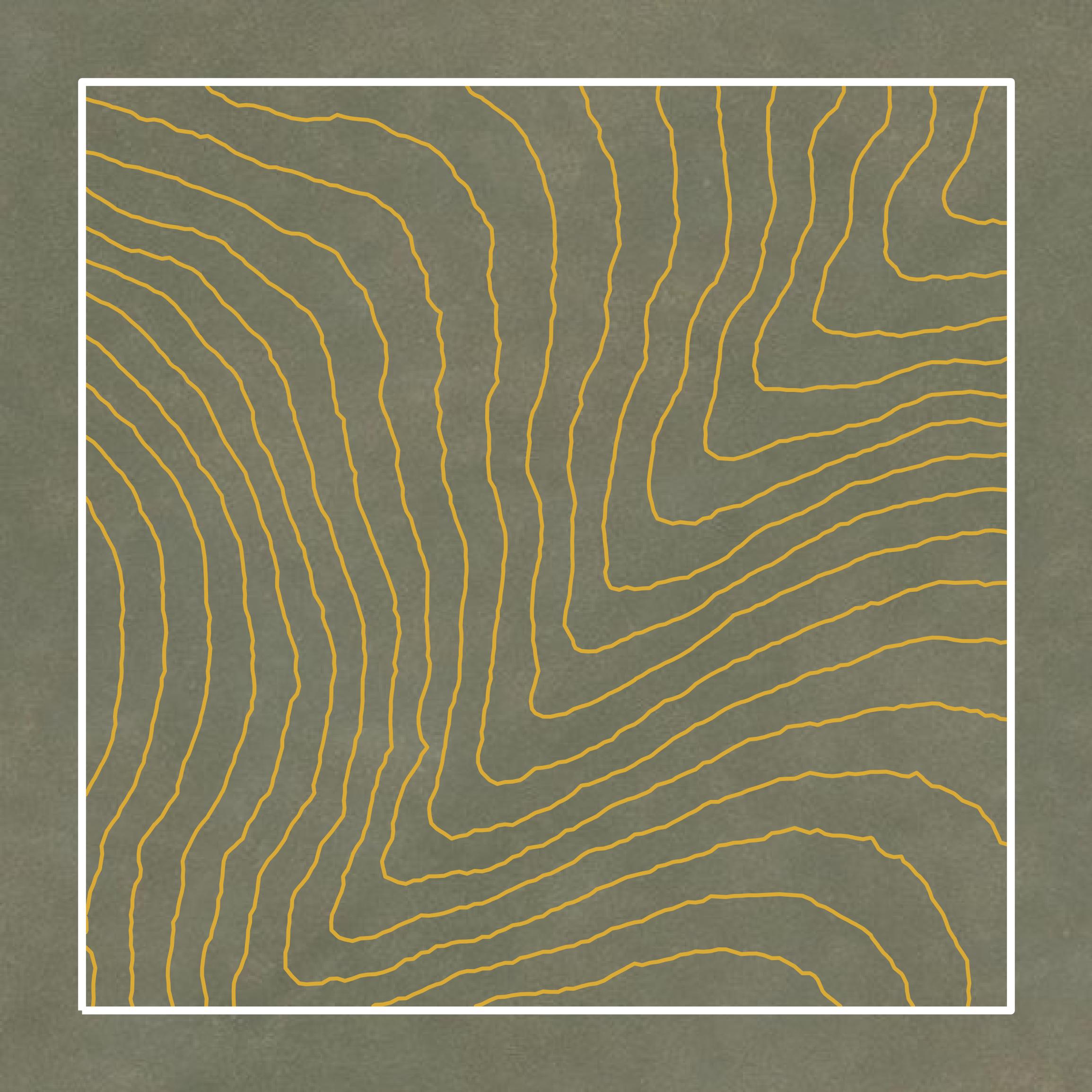 This image shows a contour map in Lander County created using GIS data in Equator.
